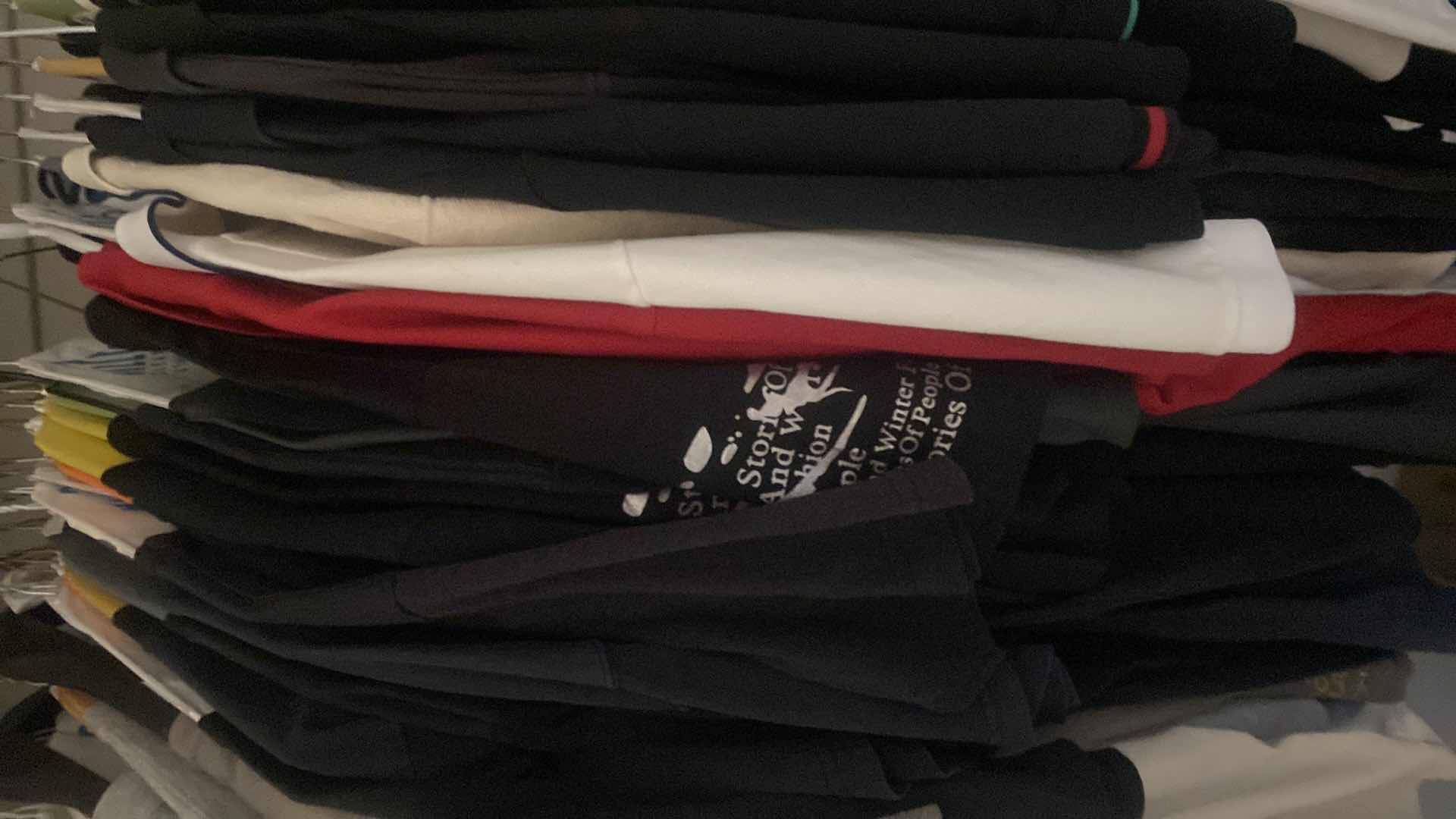 Photo 1 of 1/2 CLOSET - MENS T SHIRTS & POLO SHIRTS SIZES XL & XXL