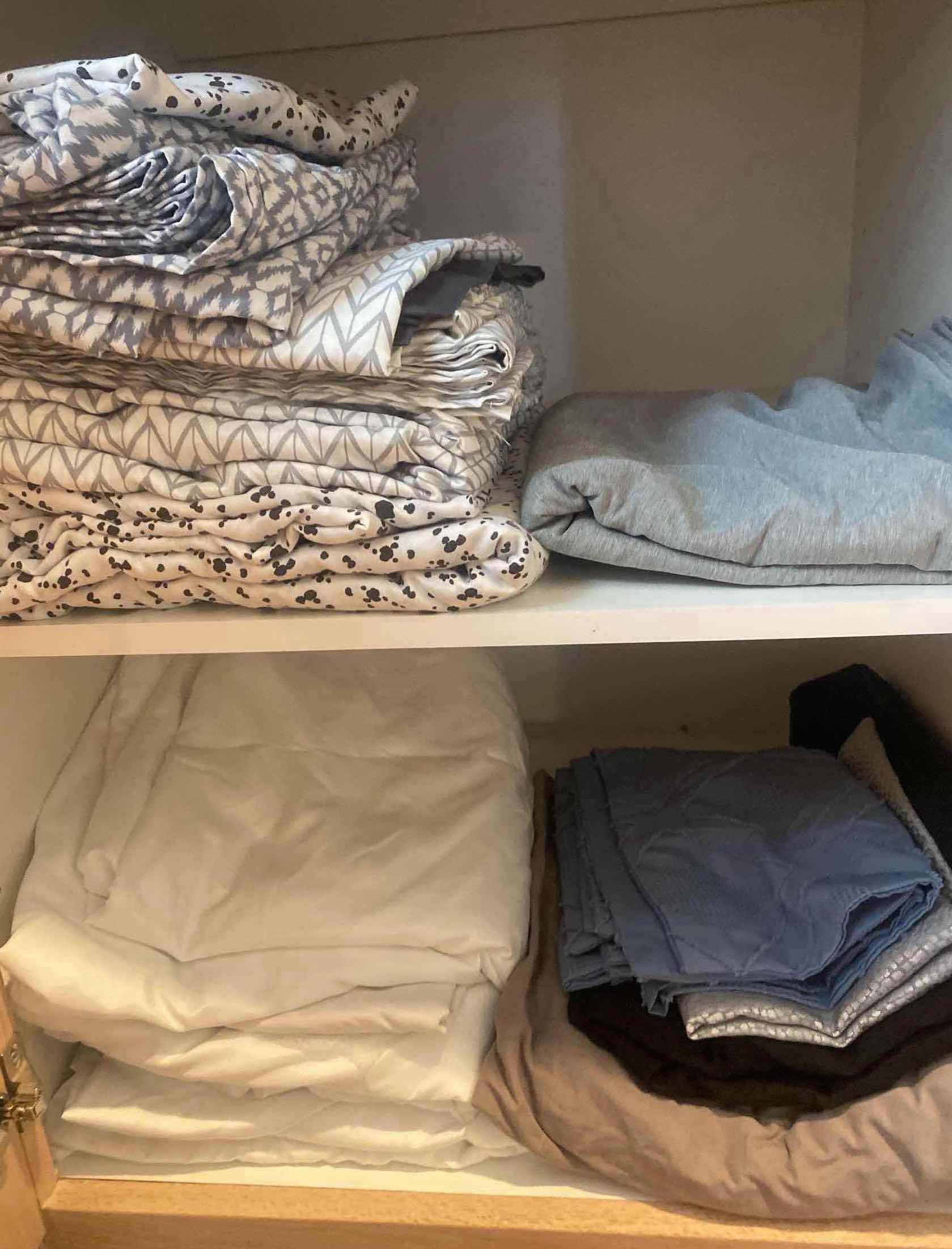 Photo 1 of CONTENTS CABINET-BEDDING, SHEETS