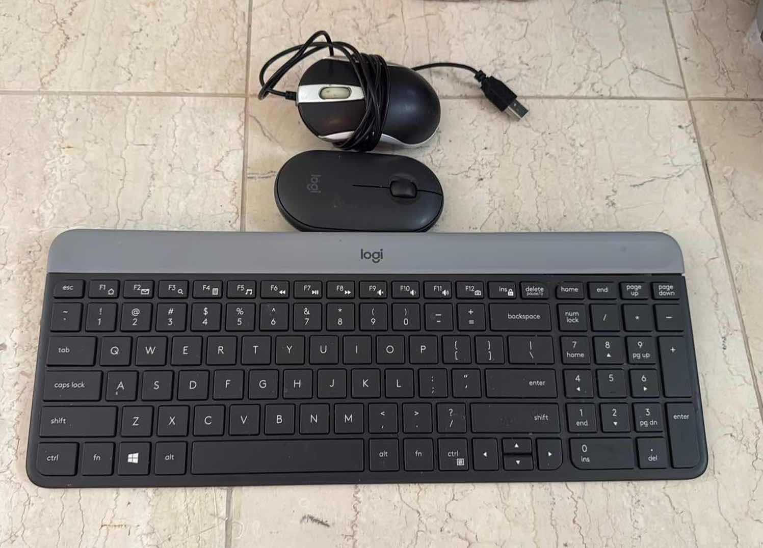 Photo 1 of LOGI KEYBOARD, 2-MOUSES