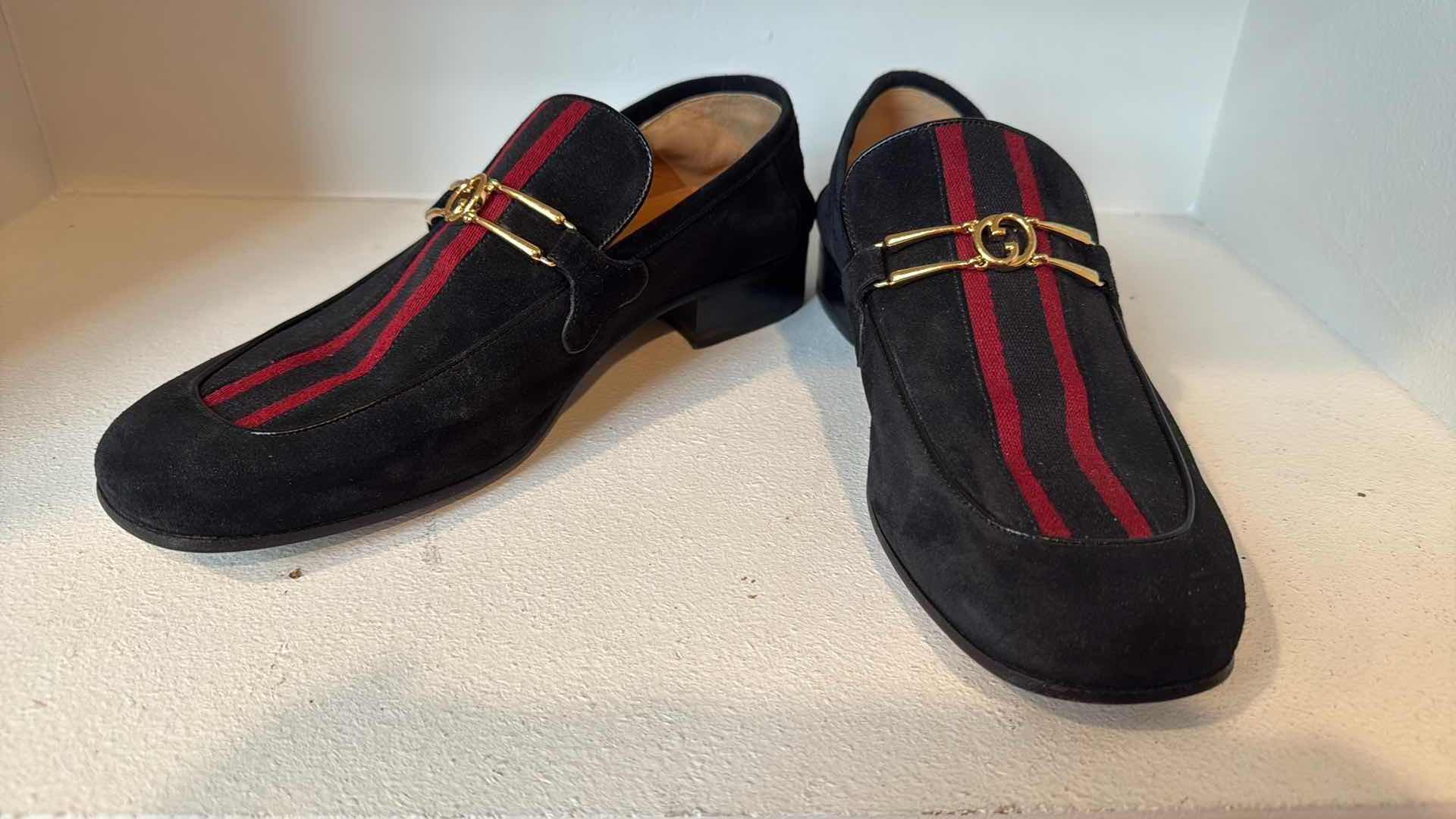 Photo 1 of GUCCI MEN’S DESIGNER SHOES (SIZE 9)