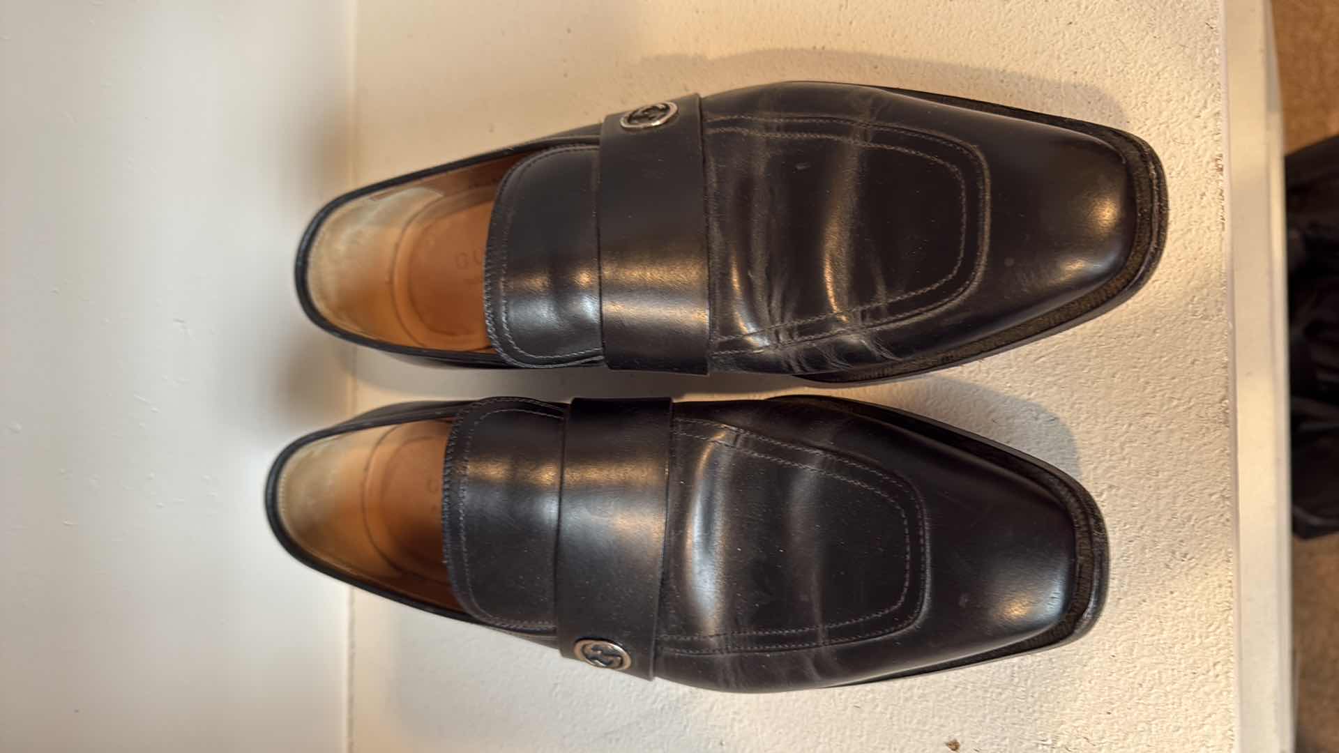 Photo 1 of GUCCI MEN’S DESIGNER SHOES (SIZE 9)