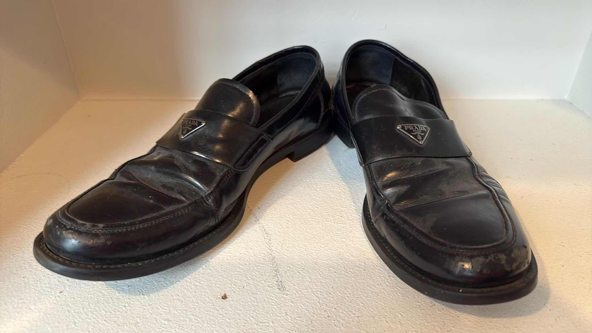 Photo 1 of PRADA MEN’S DESIGNER SHOES (SIZE 9)