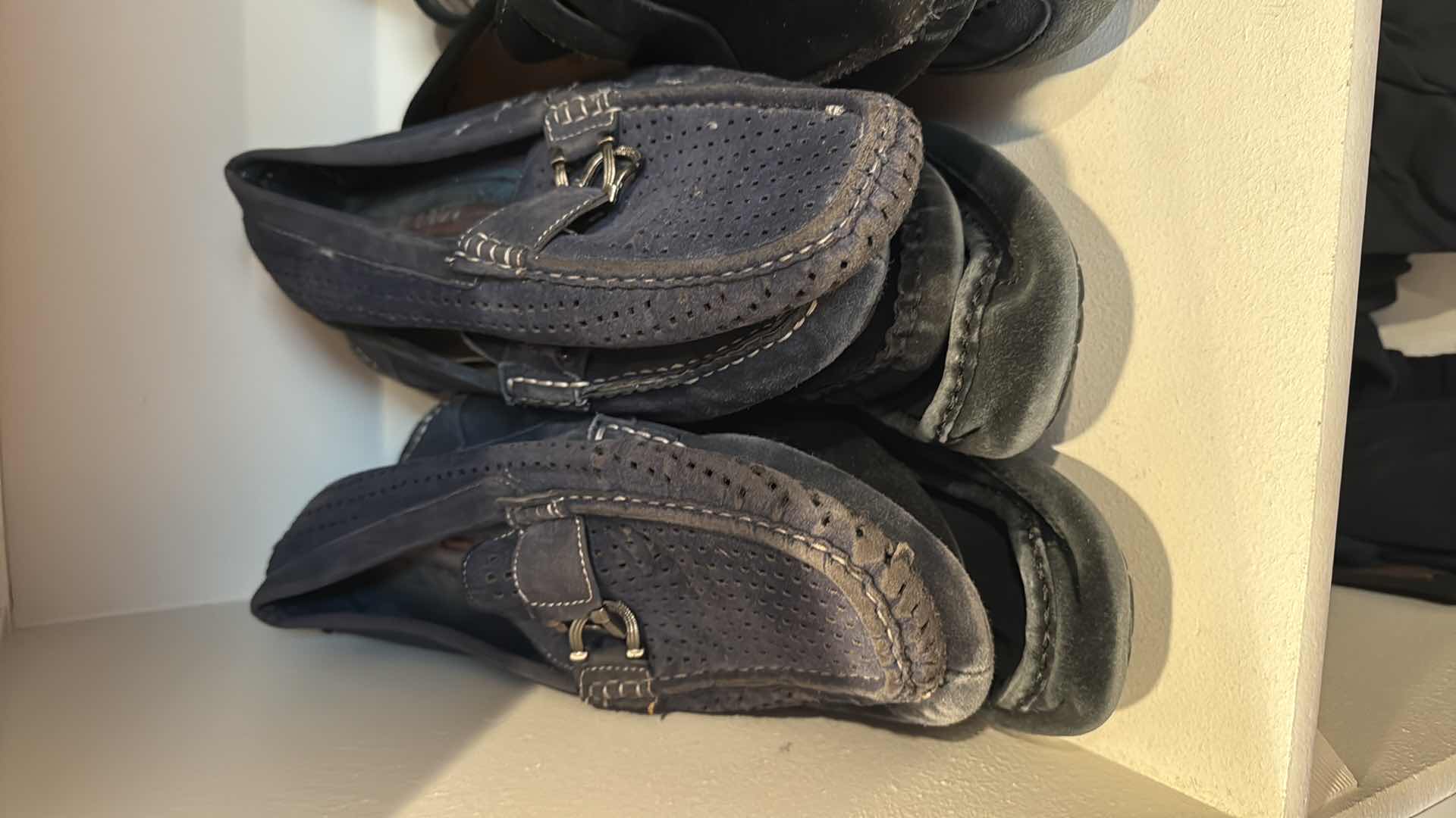 Photo 1 of CONTENTS OF CLOSET SHELF-MEN'S SHOES (APPROX SIZE 9-10)