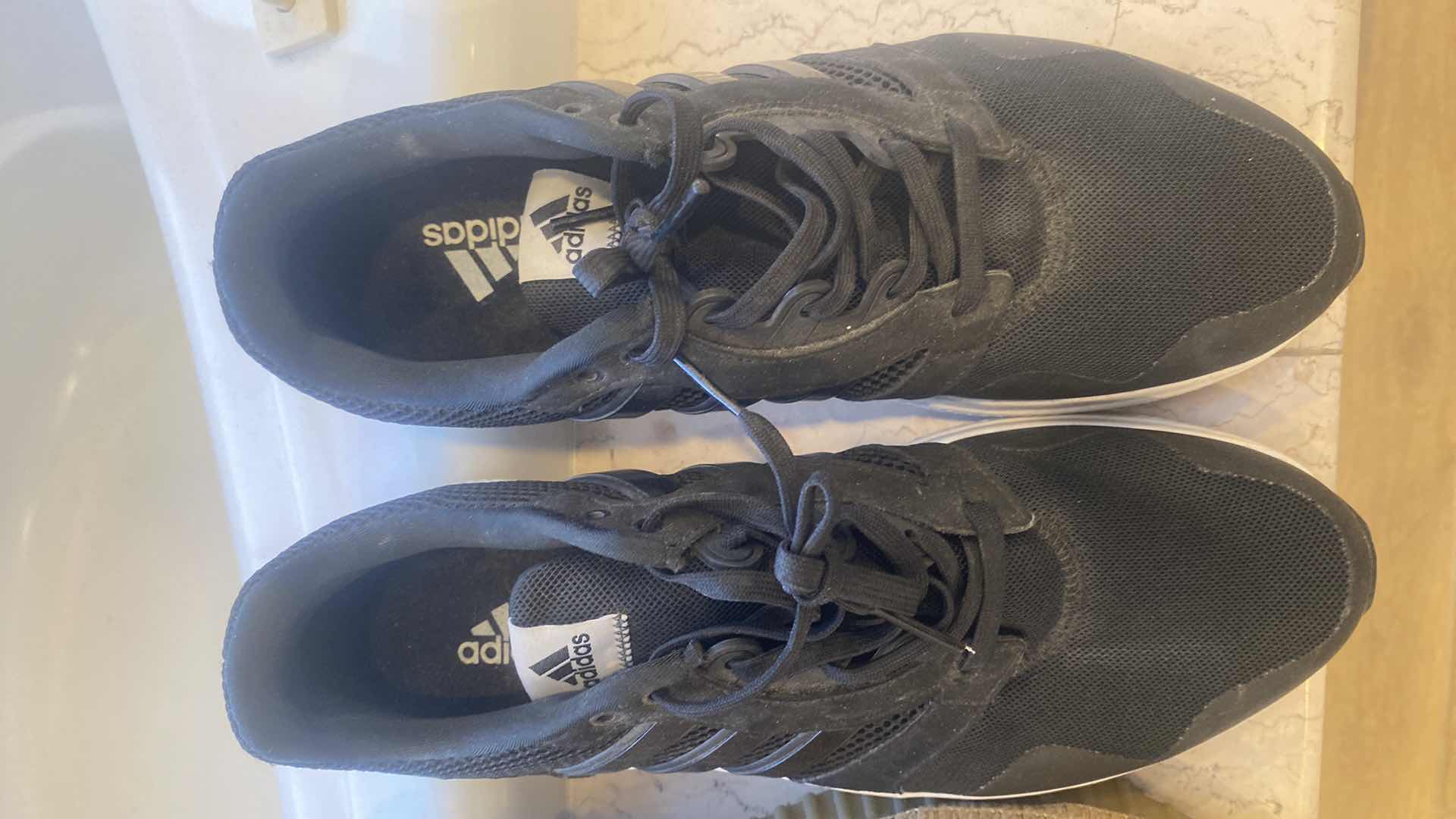 Photo 1 of MENS ADIDAS SNEAKERS SIZES 10 & 9 1/2