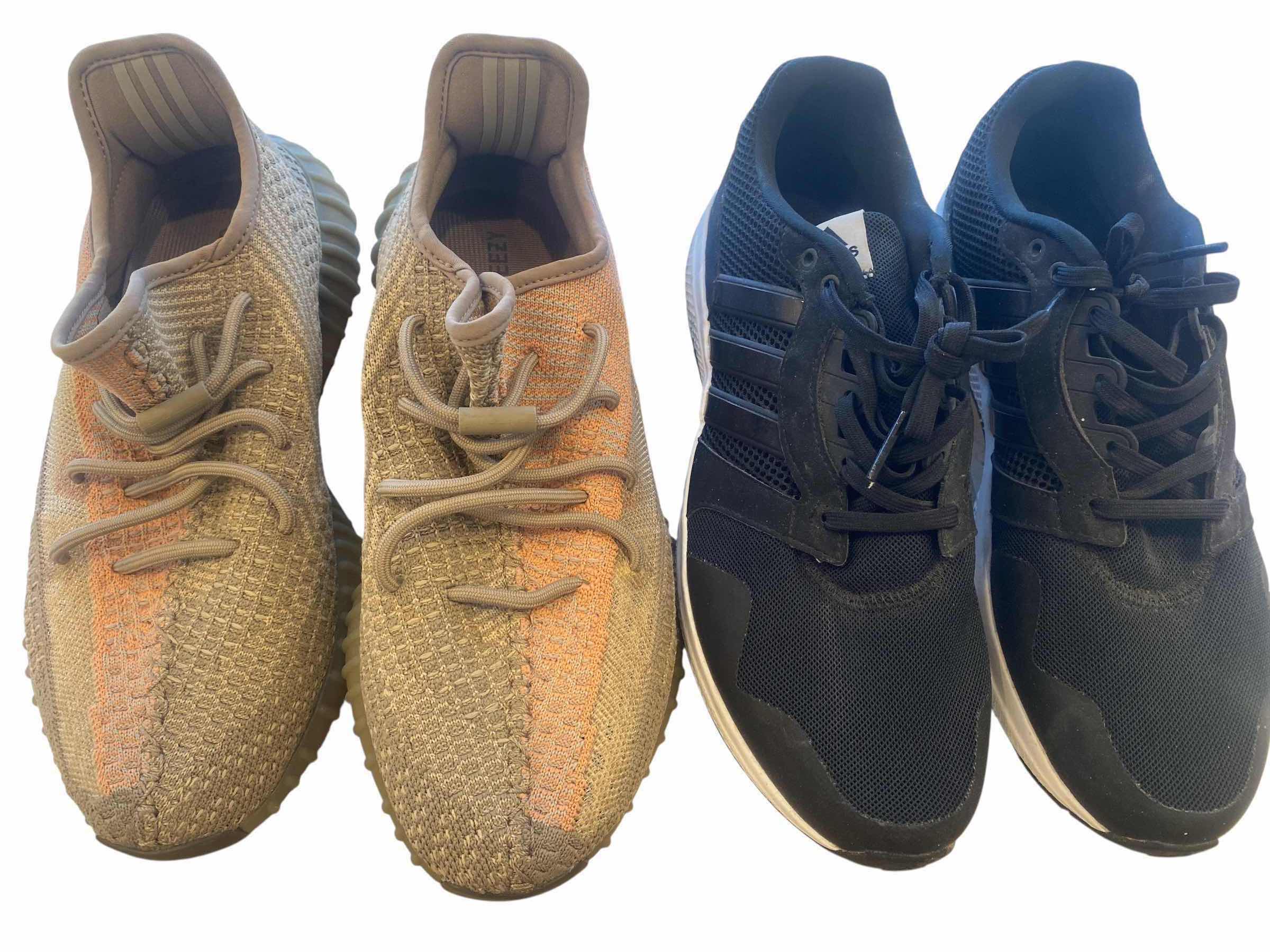 Photo 1 of MENS ADIDAS SNEAKERS SIZES 10 & 9 1/2