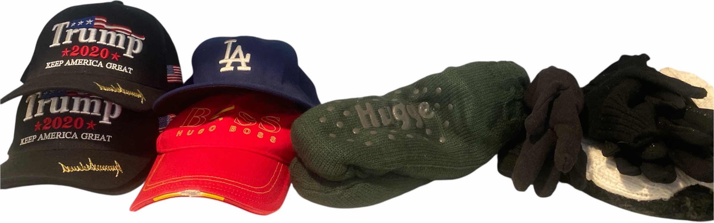 Photo 1 of BASEBALL CAPS GLOVES & BEANIES