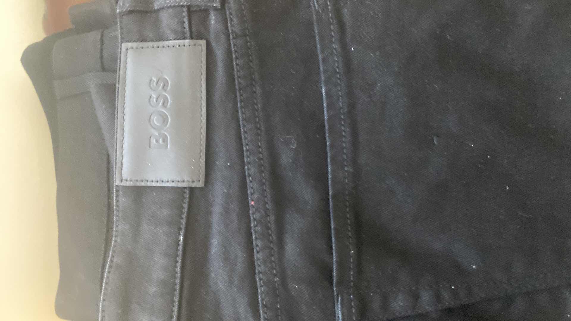 Photo 1 of 3 - MENS BLACK JEANS SIZE 38