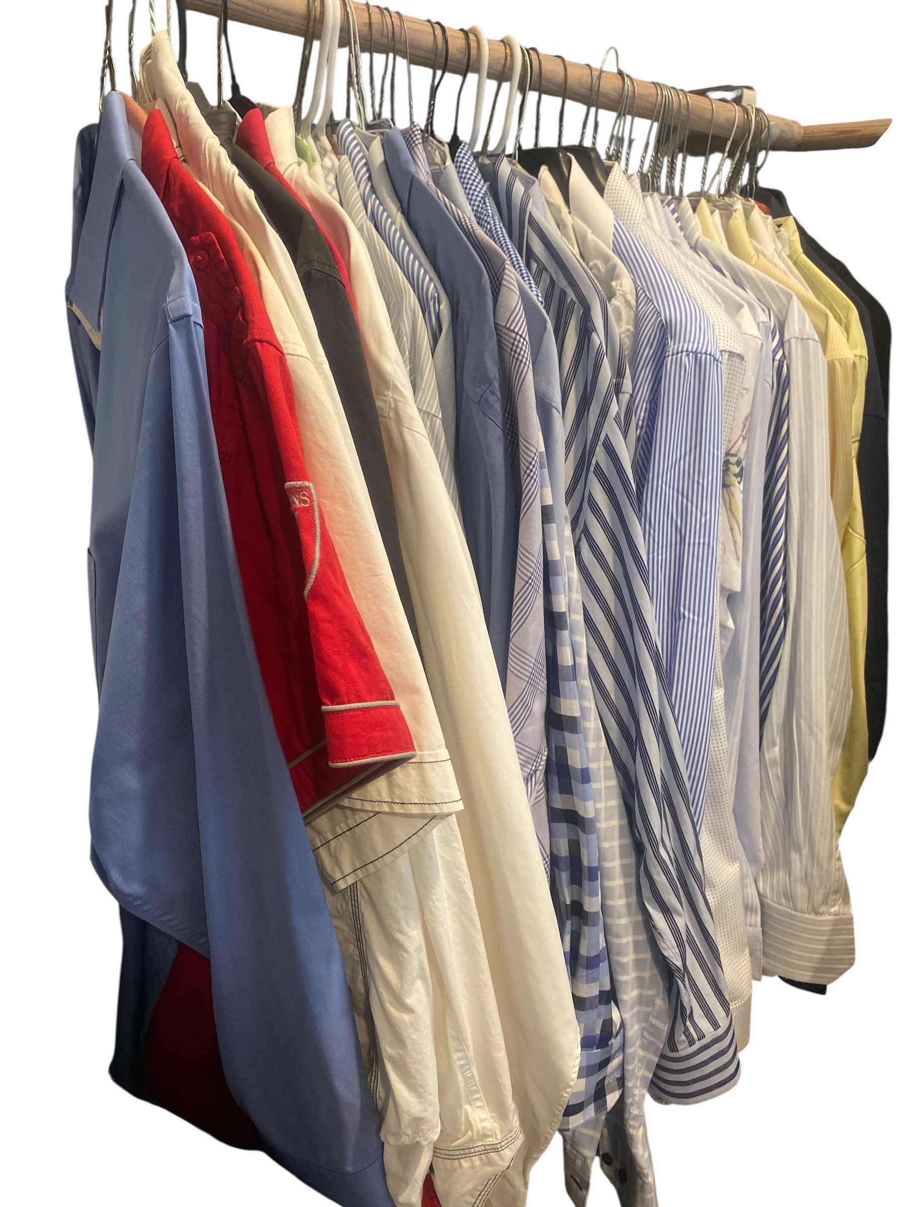 Photo 1 of MENS DRESS SHIRTS SIZES XL, XXL & 18