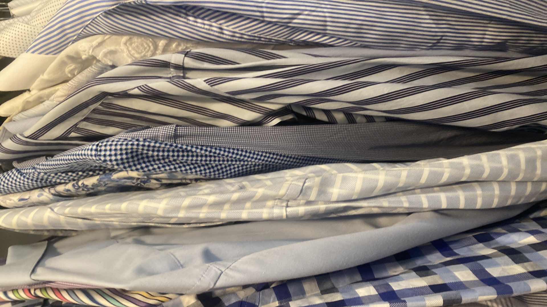 Photo 1 of MENS DRESS SHIRTS SIZES XL, XXL & 18
