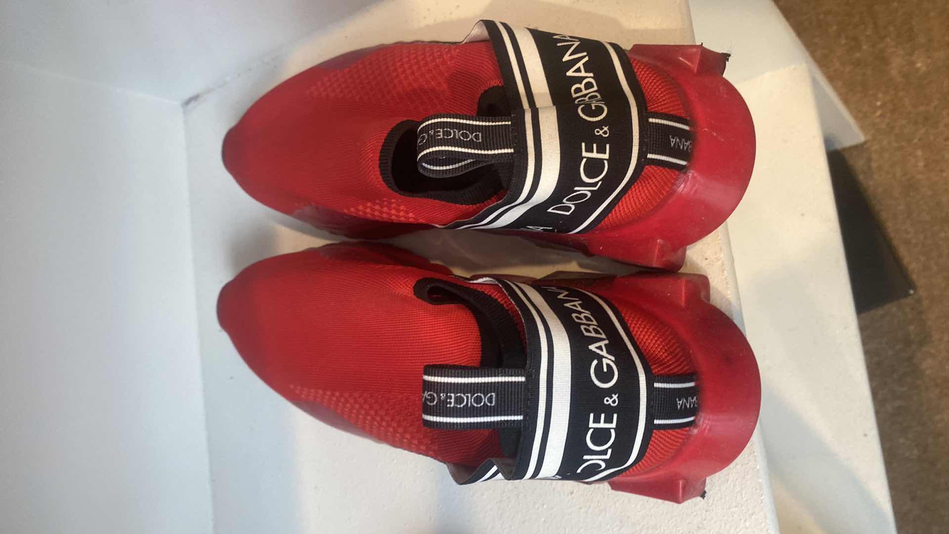 Photo 1 of MENS DOLCE & GABBABA SLIP ON SNEAKERS SIZE 43