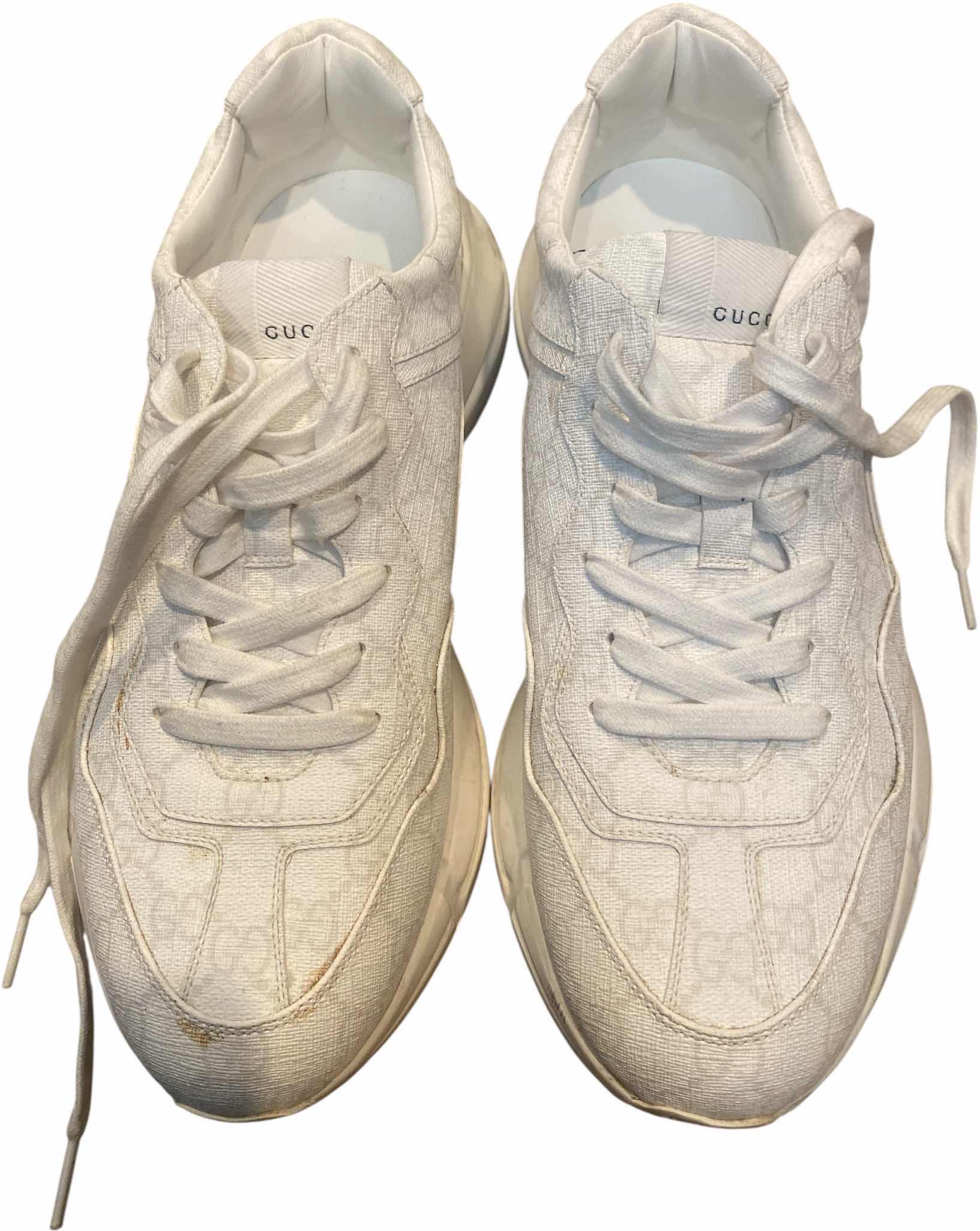 Photo 1 of MENS GUCCI GG CANVAS SNEAKERS SIZE EST 13