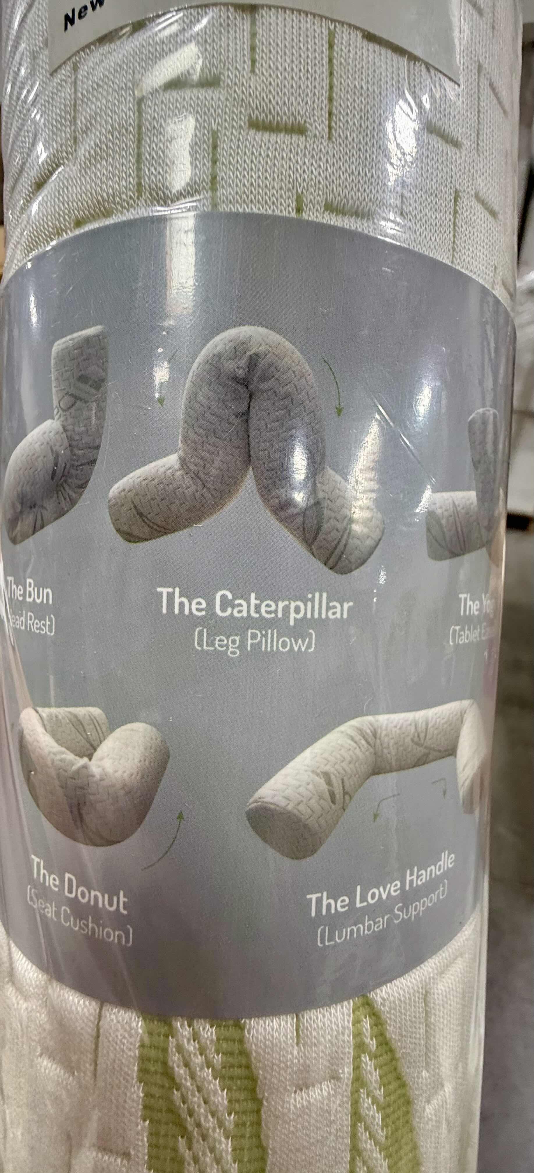 Photo 1 of $75 2-HOTEL COMFORT “THE NOODLE” BAMBOO SLEEP NOODLE TWIST MEMORY FOAM PILLOWS