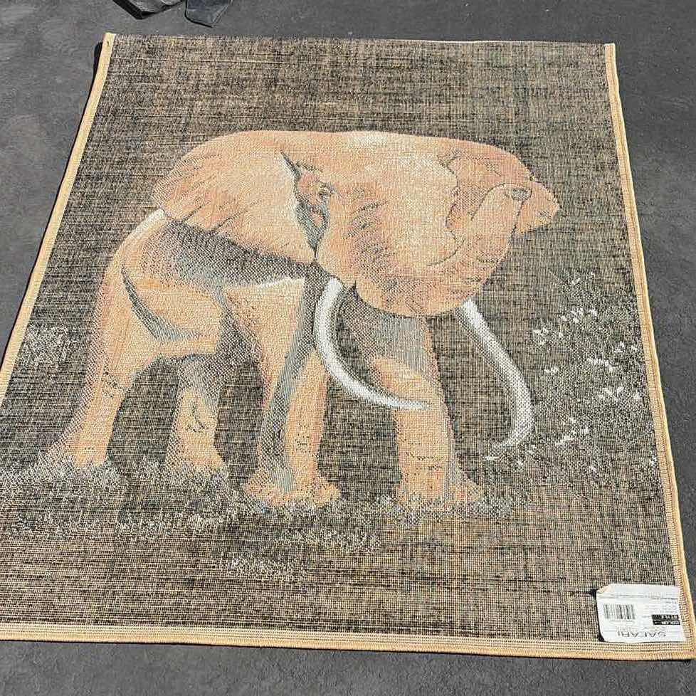 Photo 1 of AREA RUG ELEPHANT 4”X 6”L