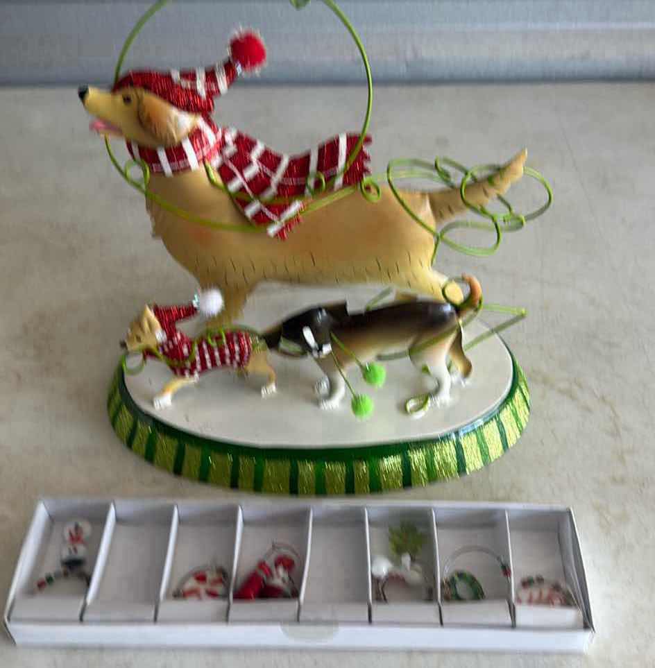 Photo 1 of PIER 1 HOLIDAY DRINK CHARM SET
