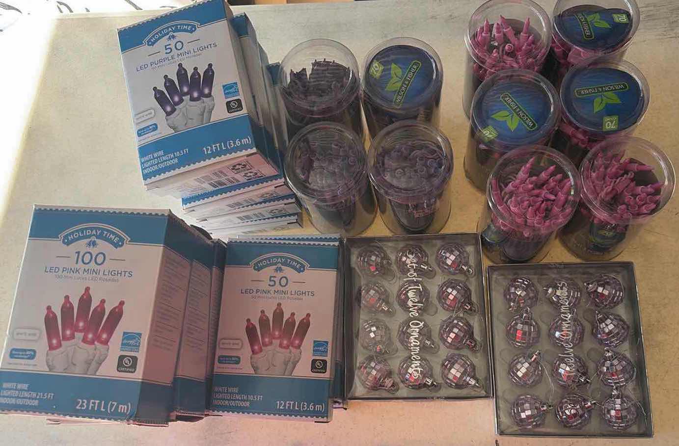 Photo 1 of CONTENTS OF BOX HOLIDAY LIGHTS DECORATION