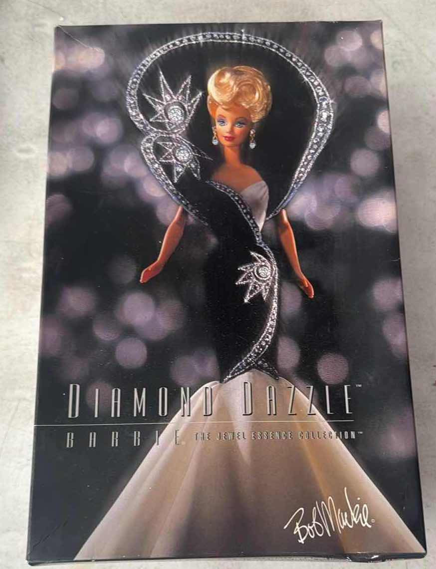 Photo 1 of NIB DIAMOND DAZZLE BARBIE 12”H