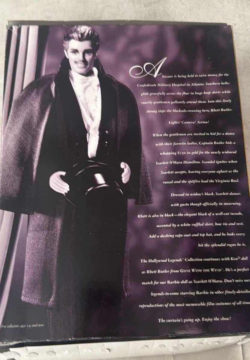 Photo 1 of GONE WITH THE WIND KEN DOLL AS RHETT BUTLER