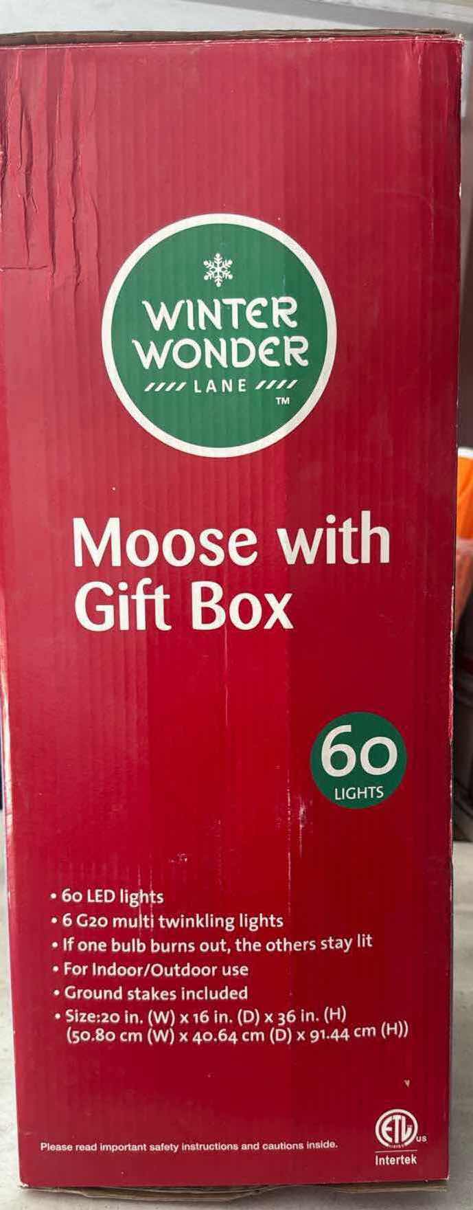 Photo 1 of NIB WINTER WONDER LANE MOSSE WITH GIFT BOX