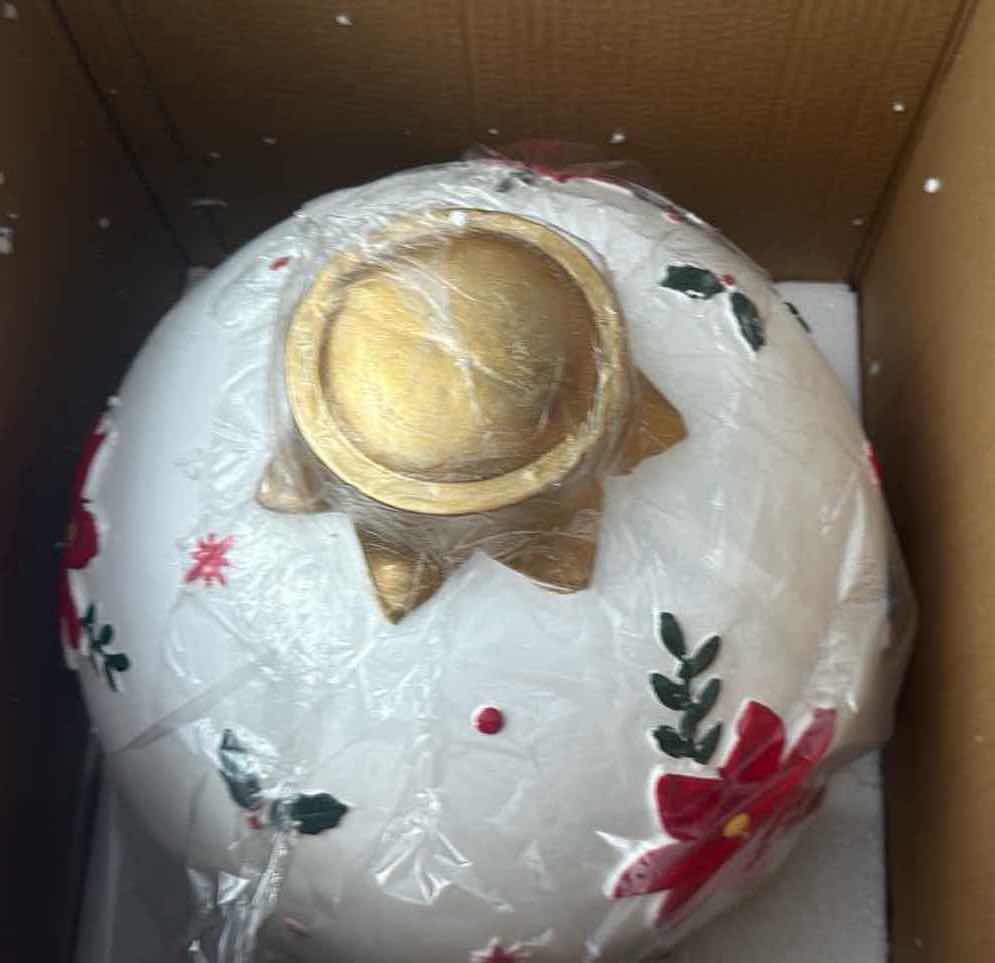 Photo 1 of NIB HOLIDAY ORNAMENT 16.5”