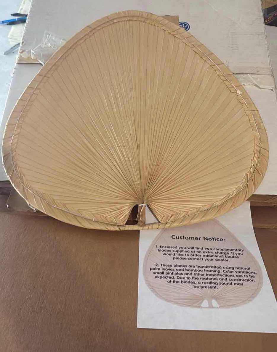 Photo 1 of NIB MONTE CARLO CHEETAH CEILING FAN