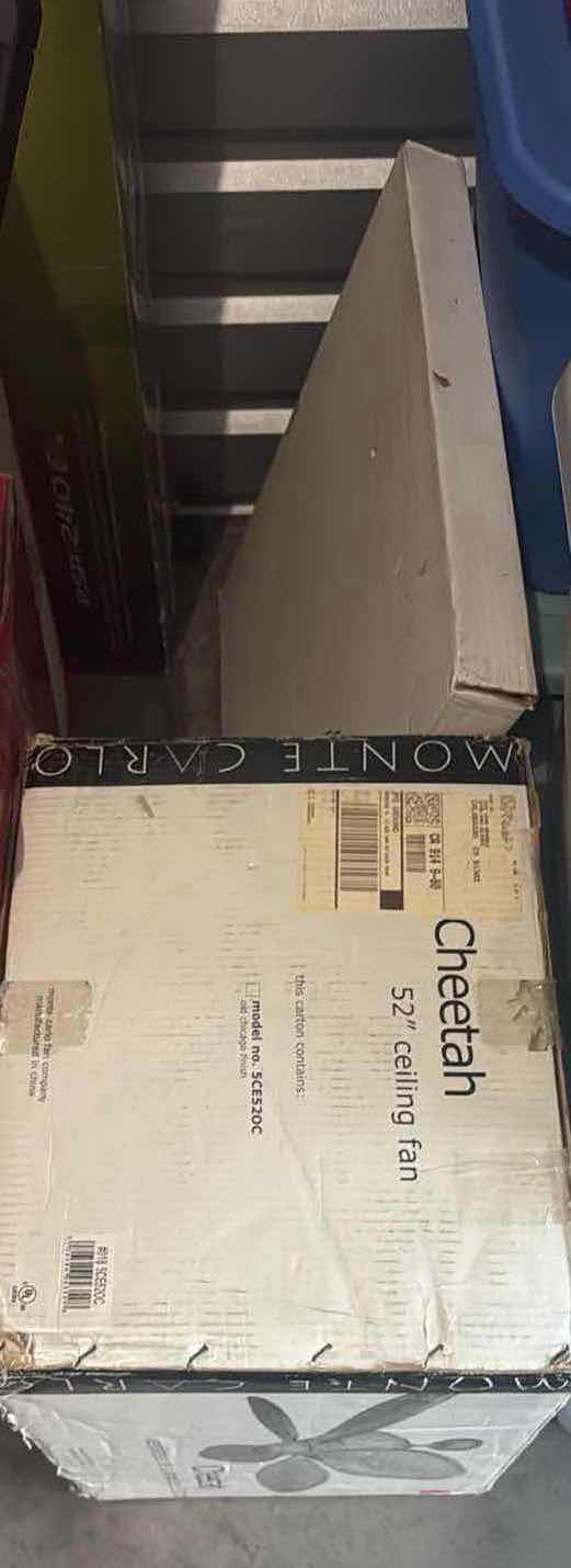 Photo 1 of NIB MONTE CARLO CHEETAH CEILING FAN