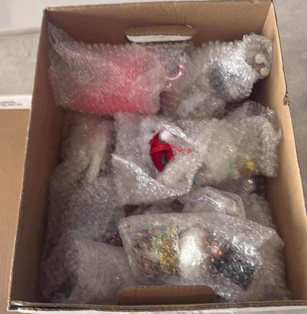 Photo 1 of CONTENTS OF BOX- DOG/CAT ORNAMENTS