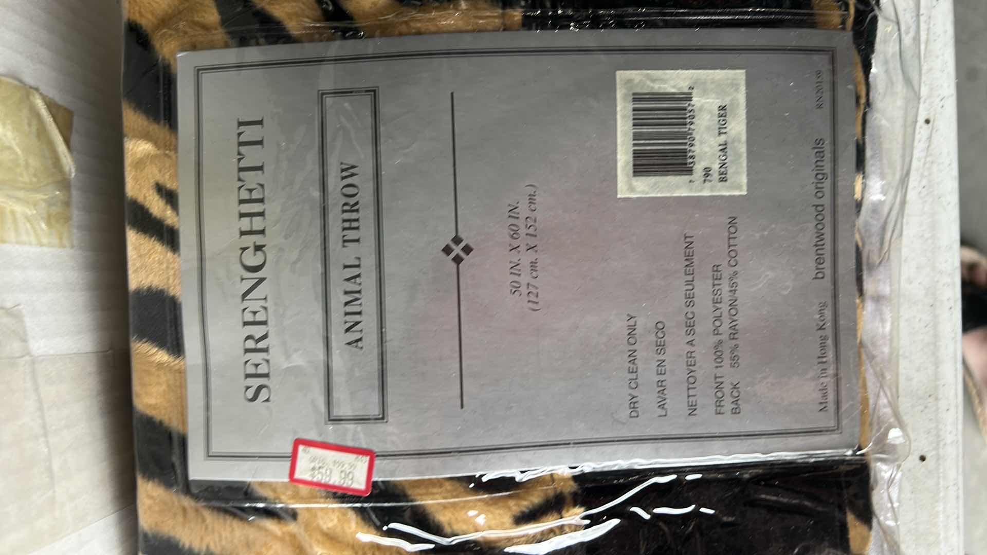 Photo 1 of 5 $60 ANIMAL PRINT THROWS