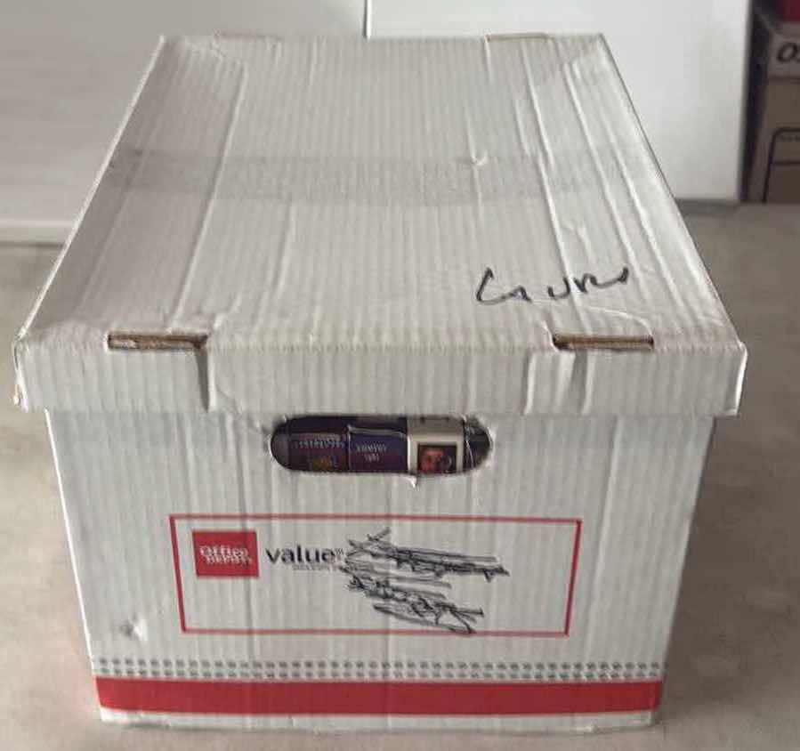 Photo 1 of CONTENTS OF BOX-VHS TAPES