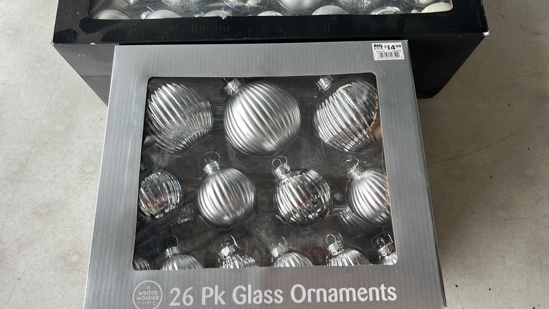 Photo 1 of NEW SILVER-TONE CHRISTMAS ORNAMENTS