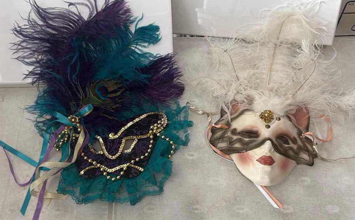 Photo 1 of CONTENTS OF BOX-MARDI GRAS