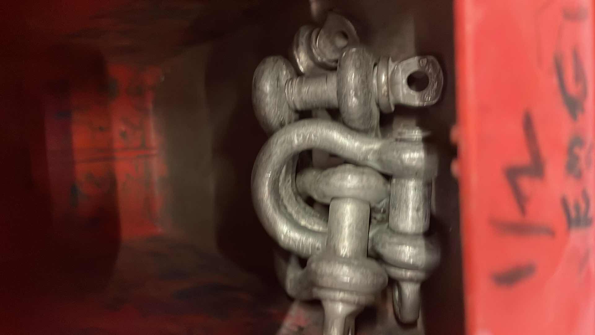 Photo 1 of CONTENT OF SHELF WIRE NUTS WIRE CONNECTORS ZIP TIES SHACKLES STORAGE BINS