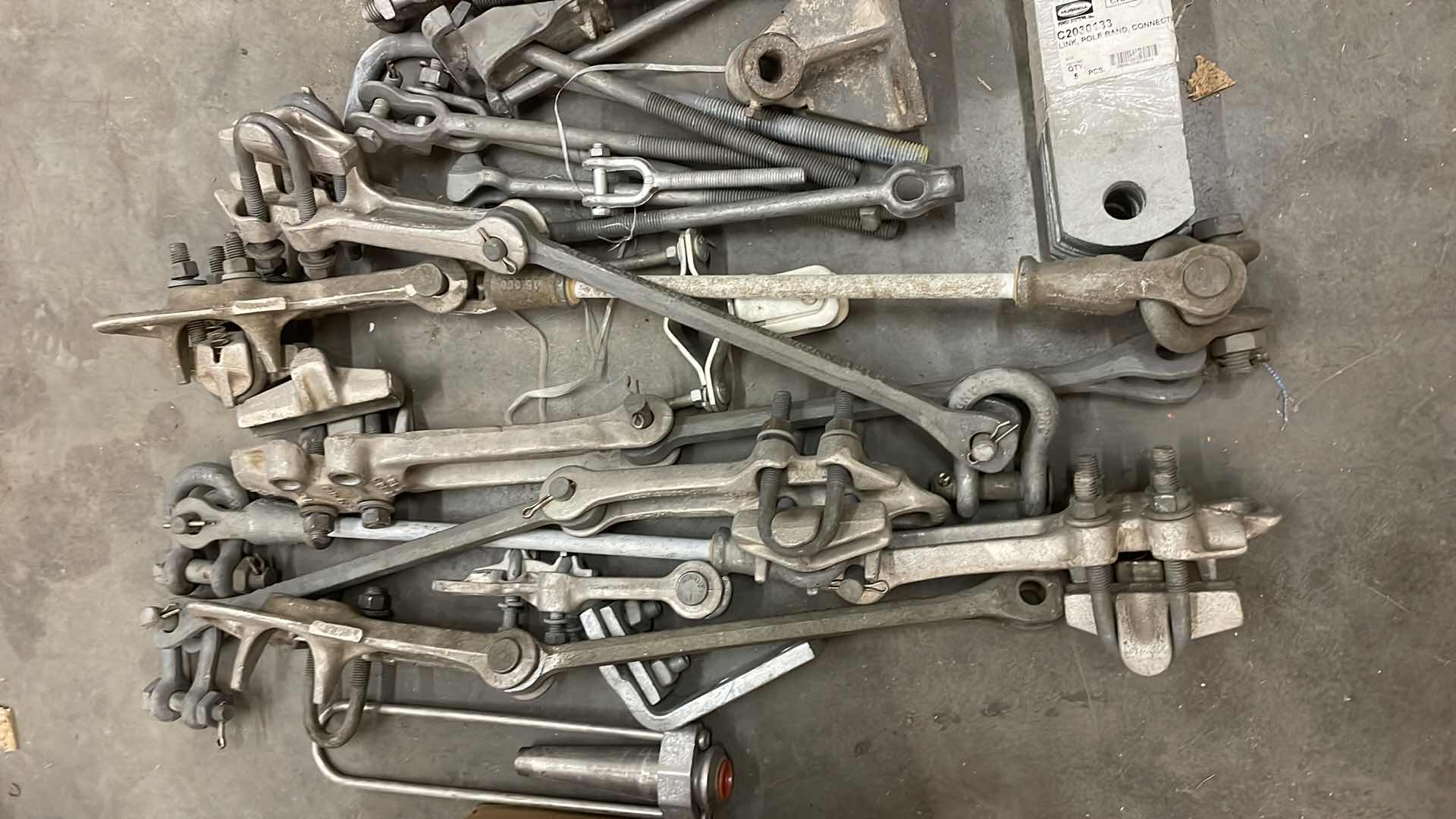 Photo 1 of GALVANIZED STEEL BOLTS POLE LINE HARDWARE