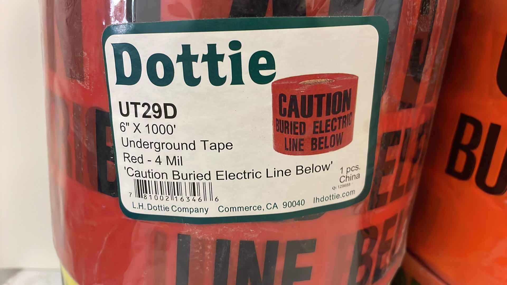 Photo 1 of CAUTION & DANGER TAPE