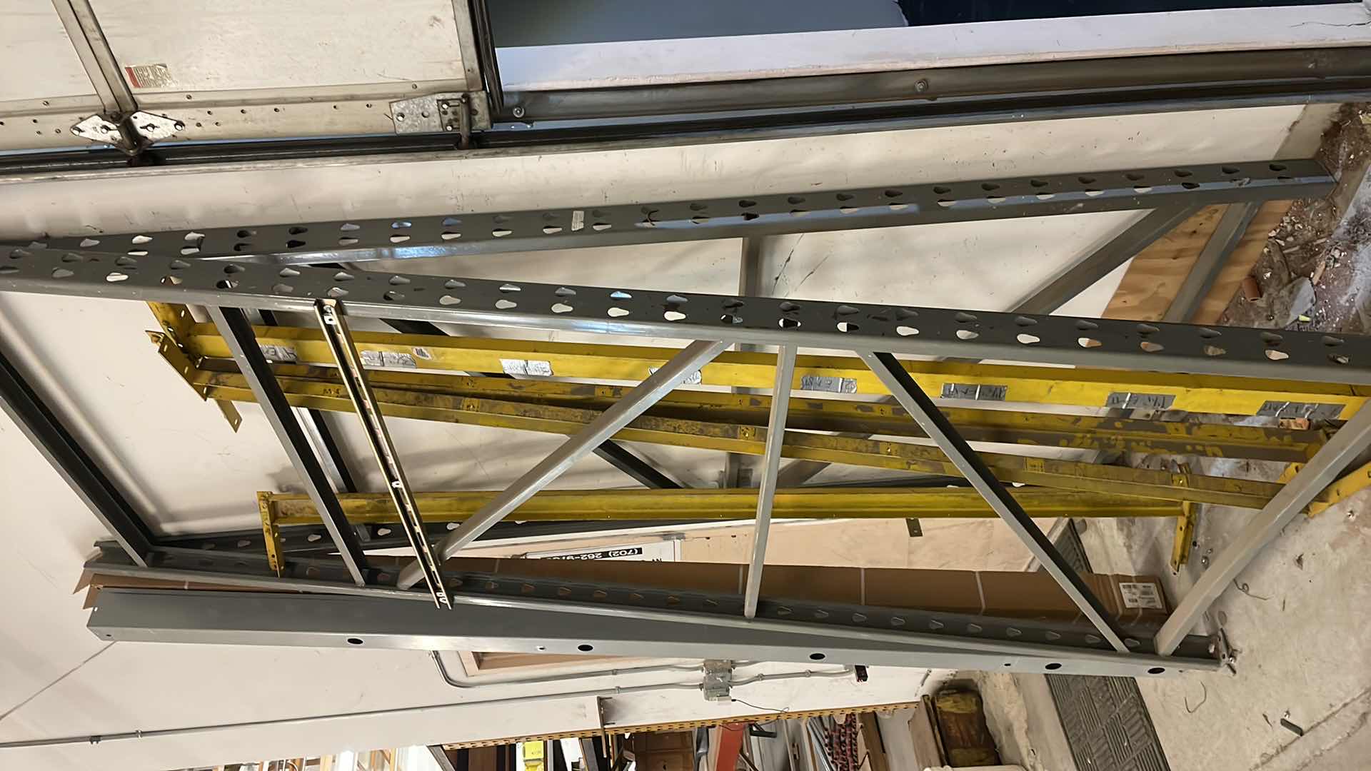 Photo 1 of GRAY AND YELLOW RACKING 10’ x 8’