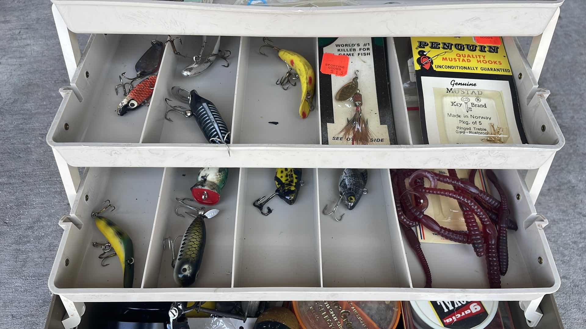 Photo 1 of TACKLE BOX WITH CONTENTS