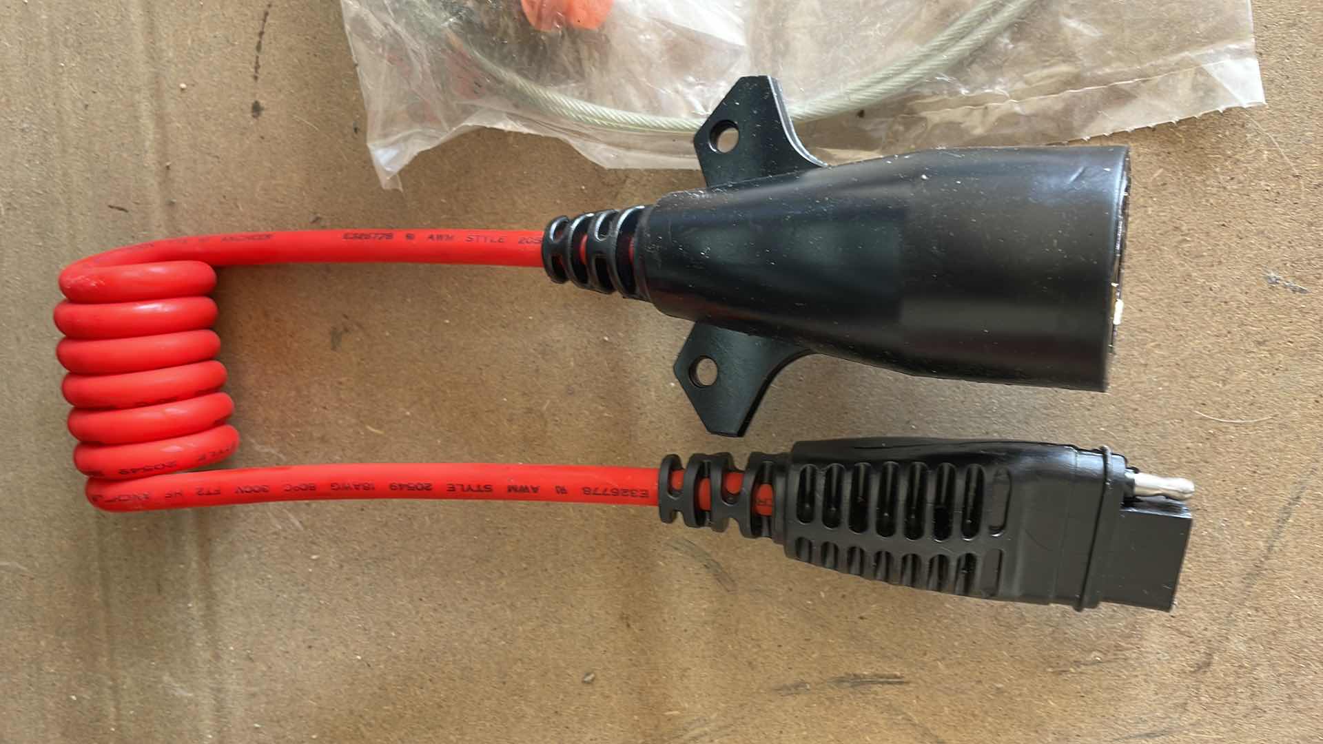 Photo 1 of TRAILER CONNECTORS AND AIR TANK VALVE DRAIN TRAILER BRAKE LIGHTS