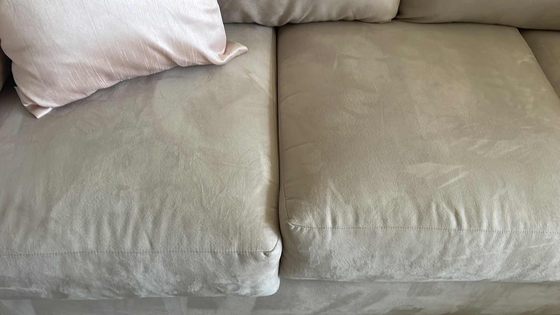 Photo 1 of SUADE SOFA 88”x 38”