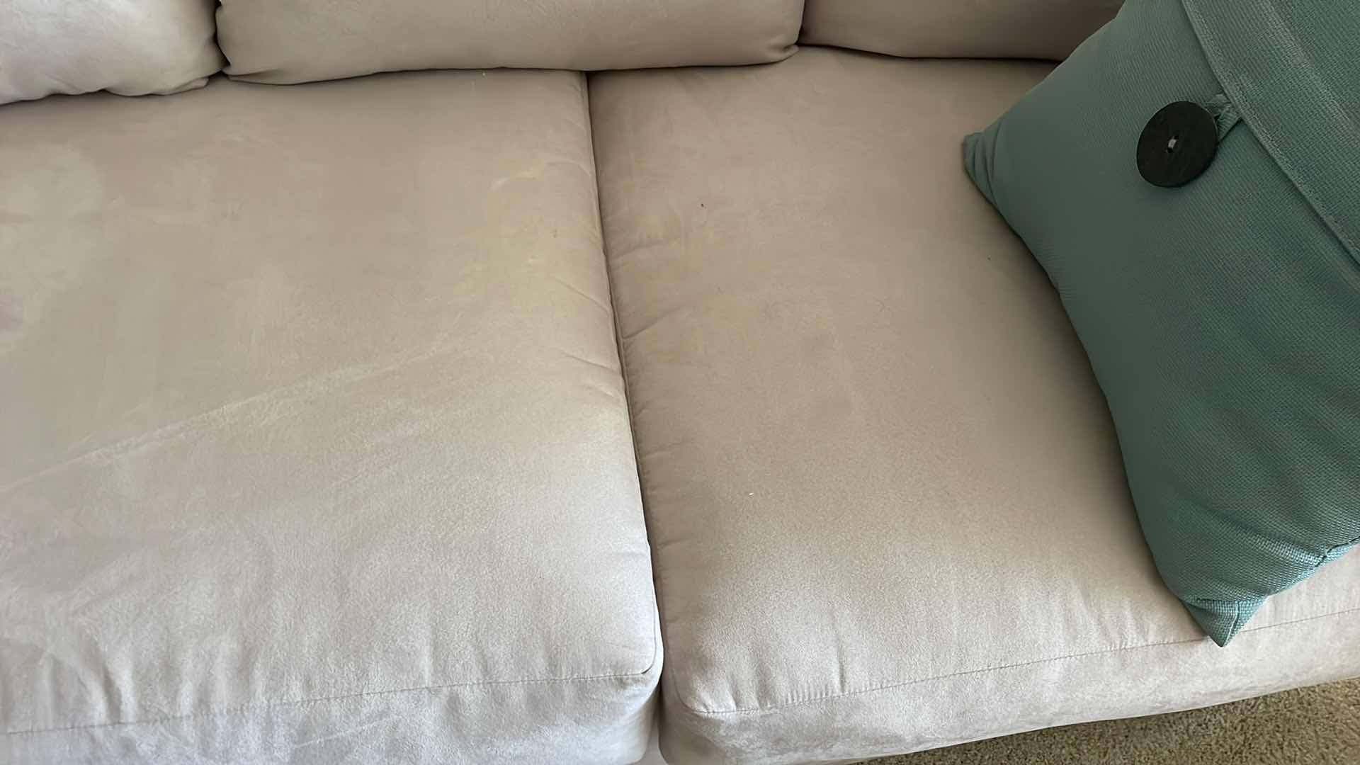 Photo 1 of SUADE SOFA 88”x 38”
