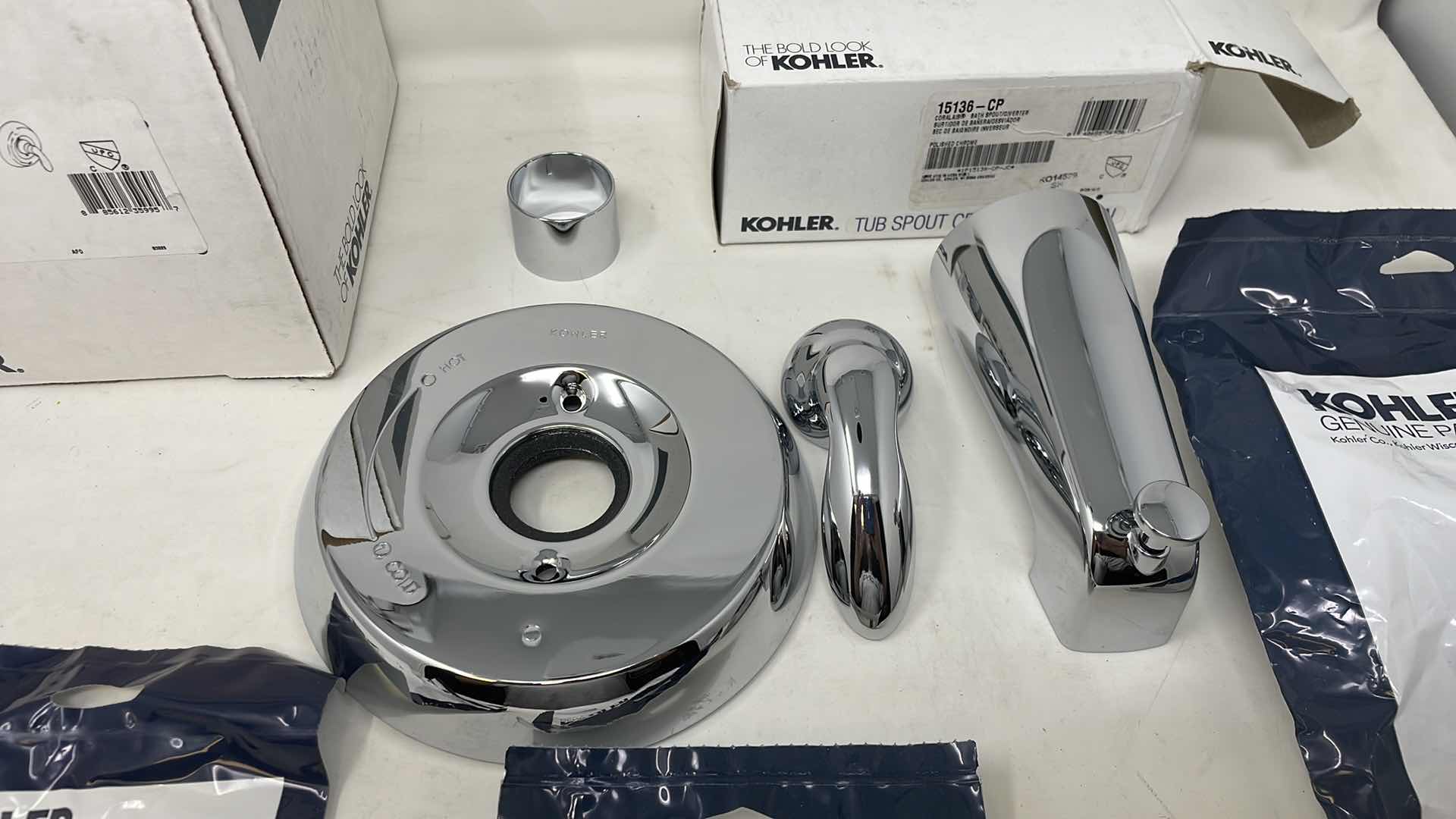 Photo 1 of KOHLER CORALAIS VALVETRIM & LEVER & BATH SPOUT/DIVERTER