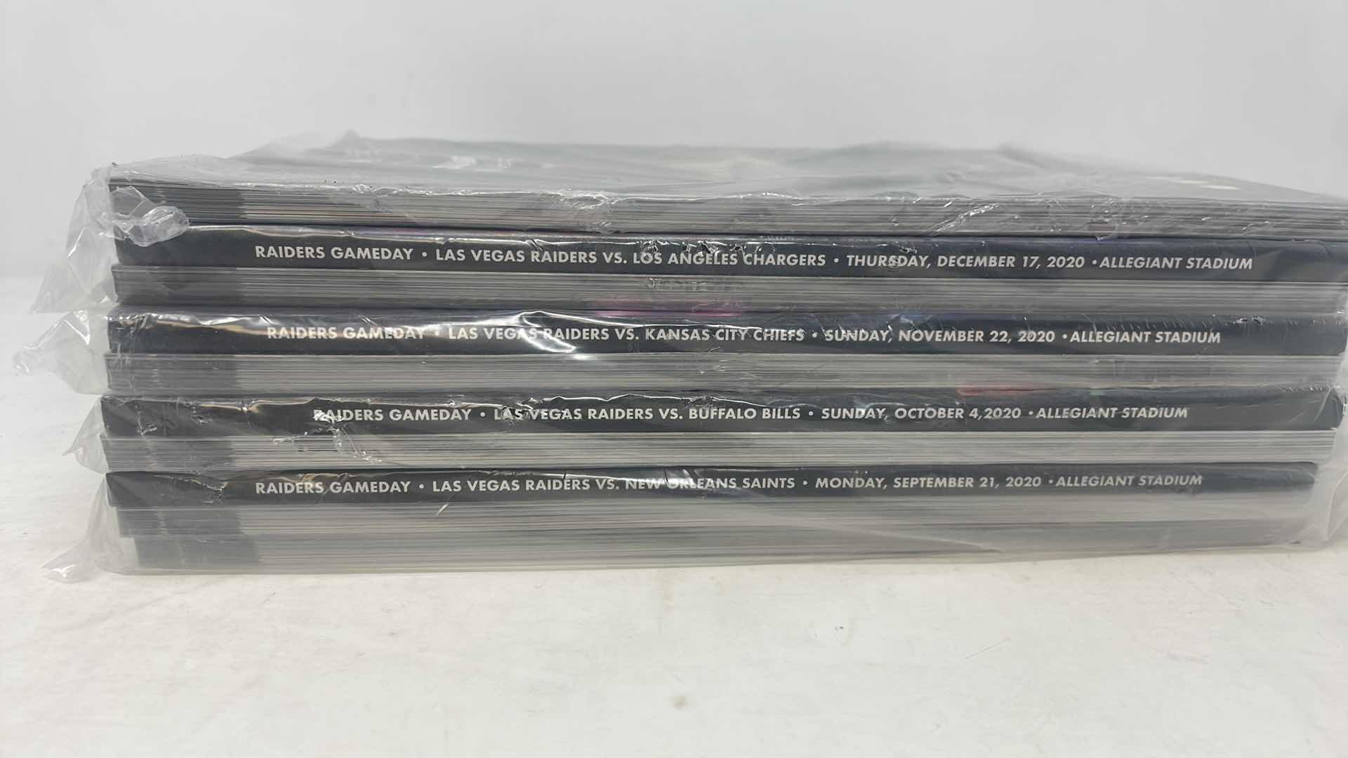 Photo 1 of RAIDERS INAUGURAL SEASON GAMEDAY STILL IN THE PLASTIC