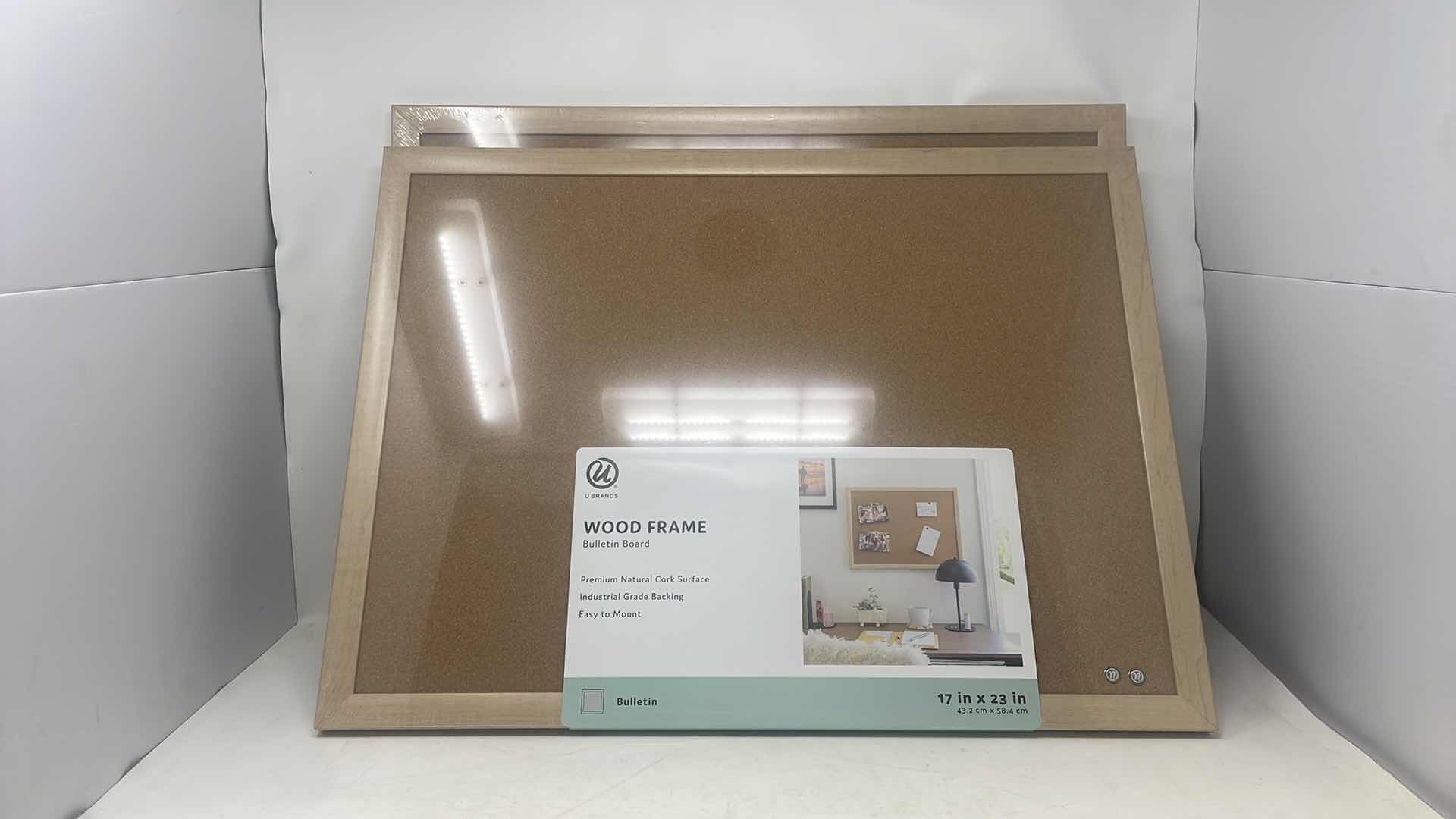 Photo 1 of WOOD FRAME BULLETIN BOARD 2-17”x23”