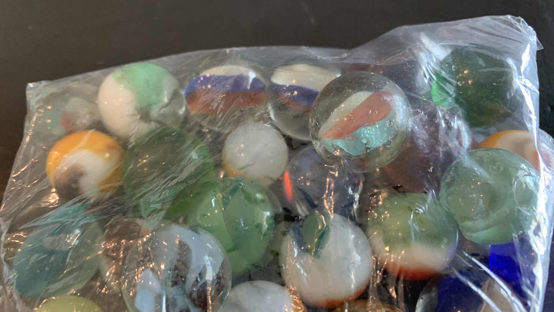 Photo 1 of VINTAGE GLASS MARBLES