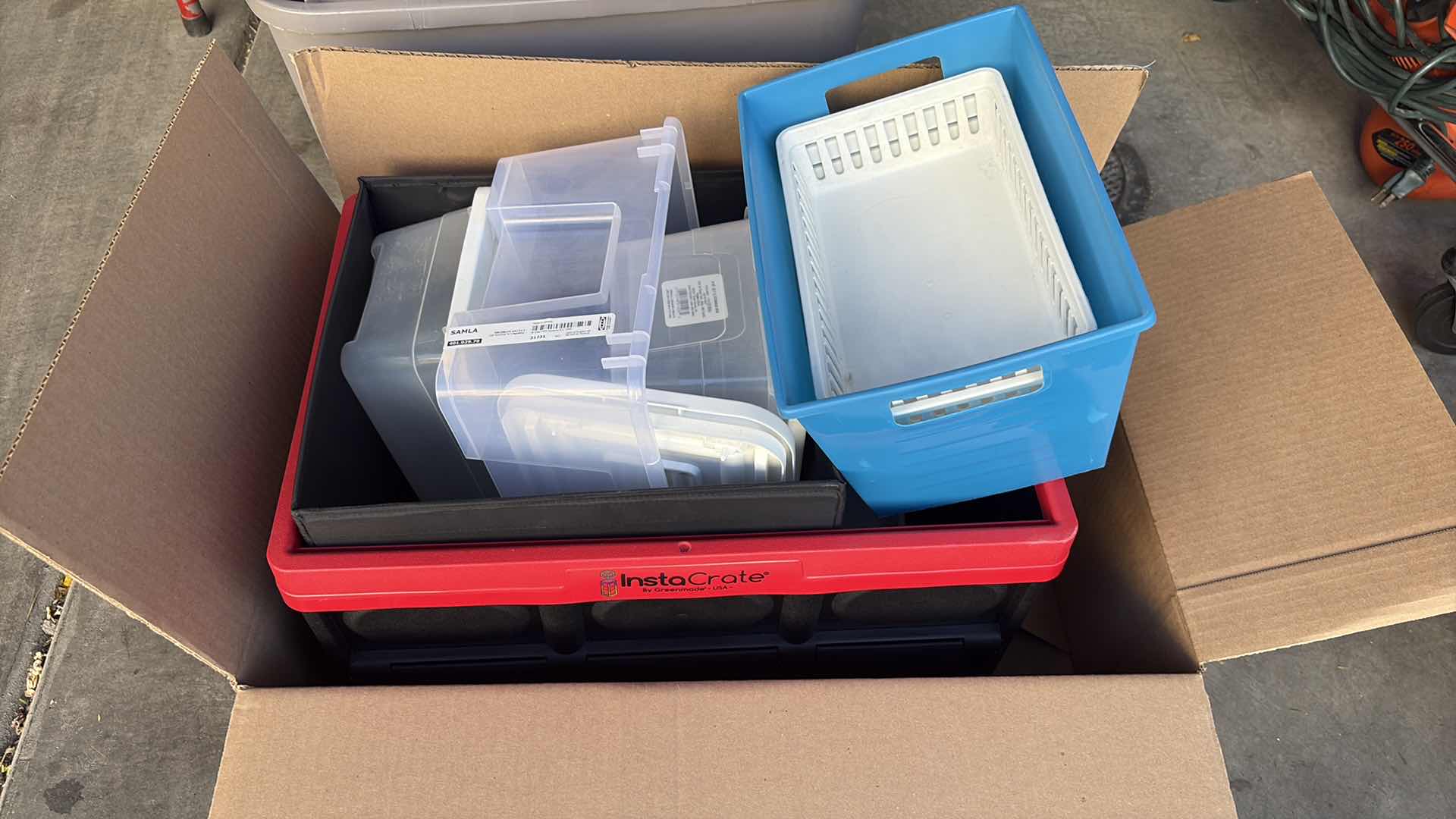 Photo 1 of PLASTIC STORAGE