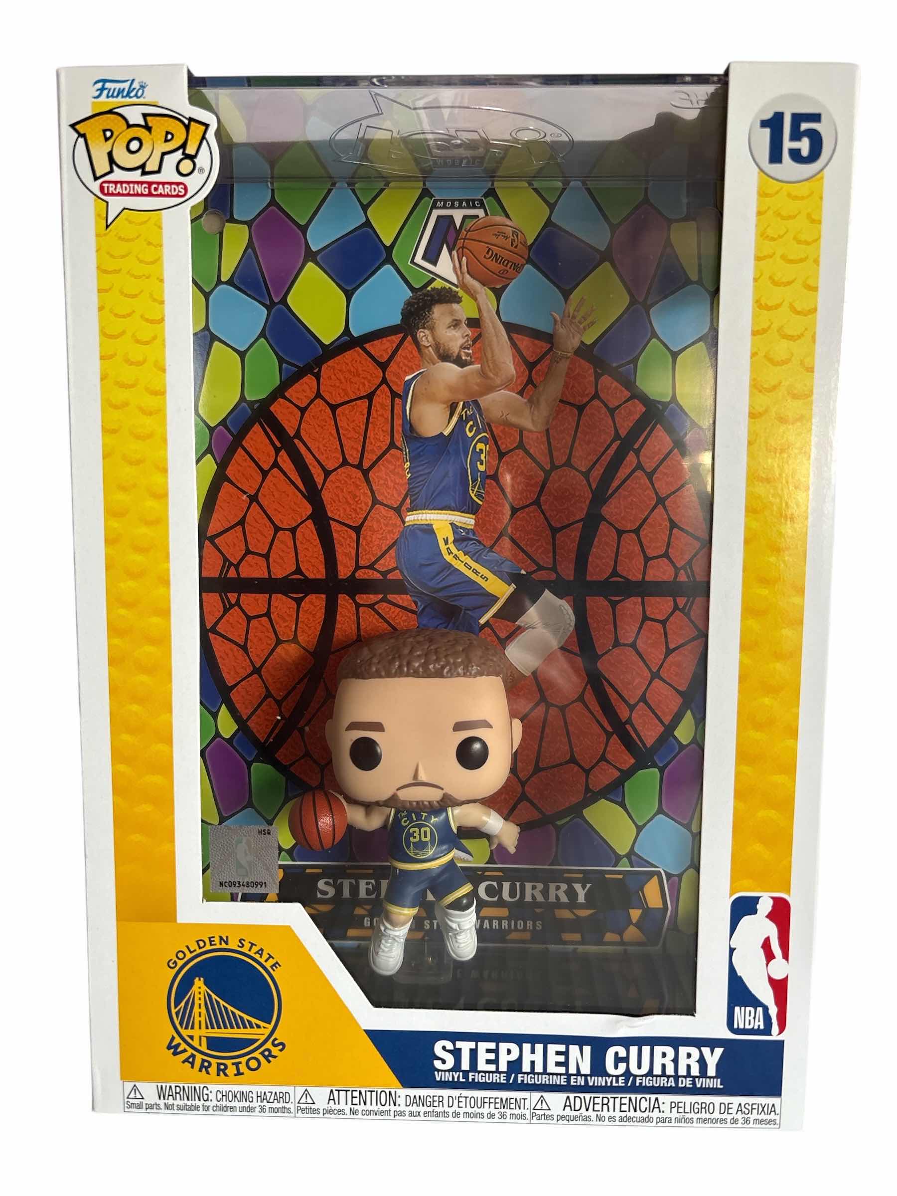 Photo 1 of NIB FUNKO POP BASKETBALL STEPHEN CURRY