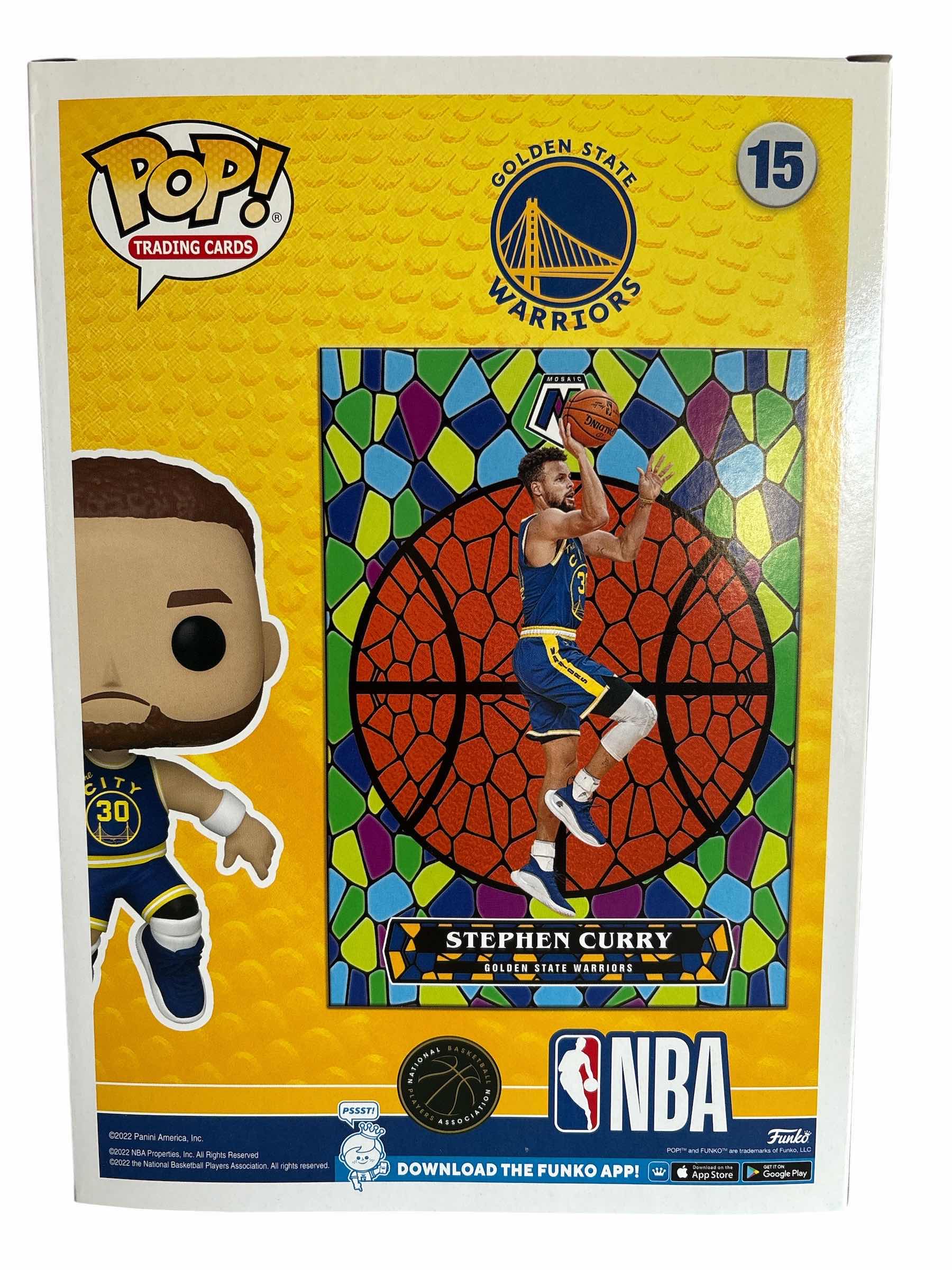 Photo 1 of NIB FUNKO POP BASKETBALL STEPHEN CURRY
