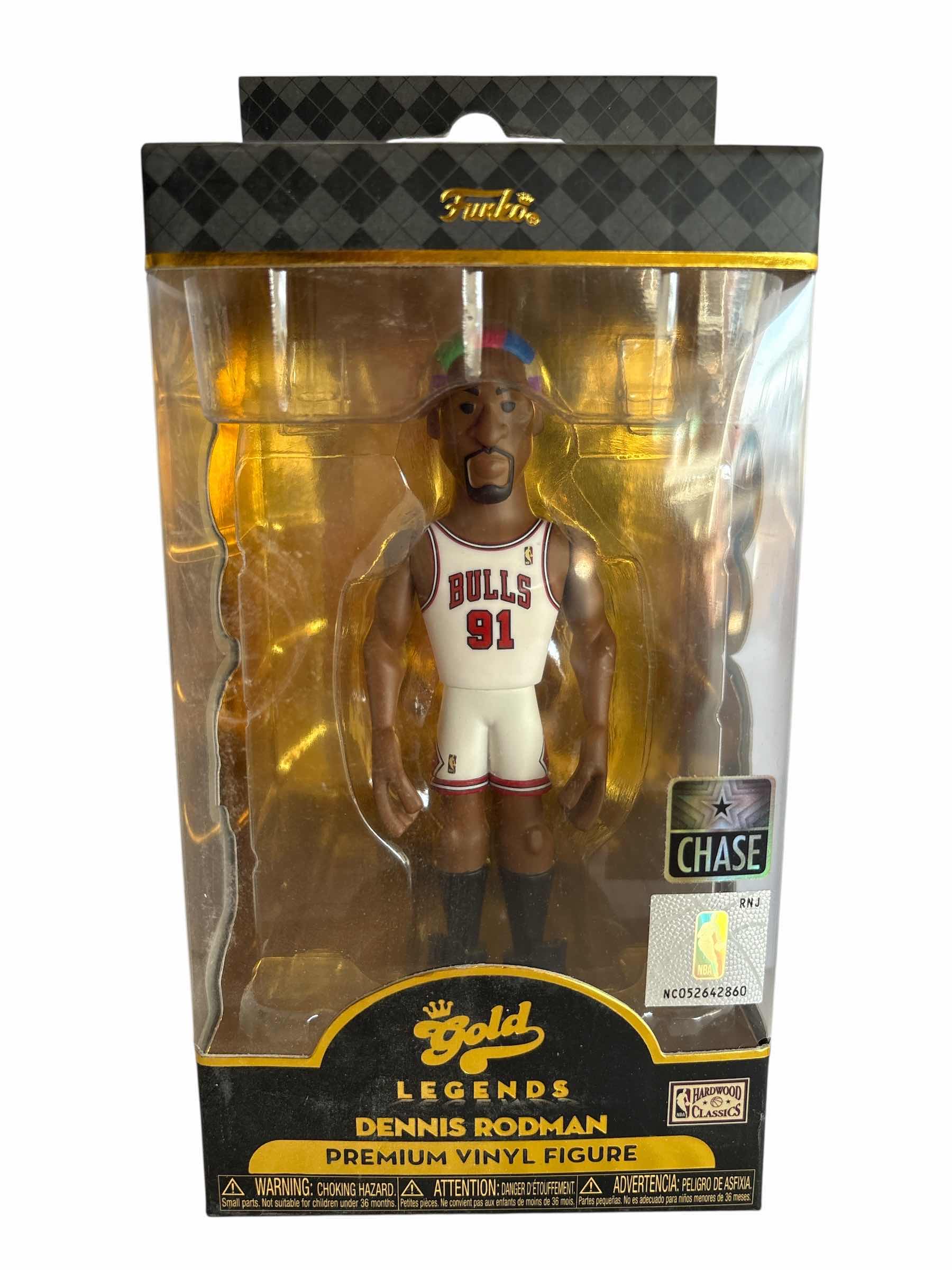 Photo 1 of NIB FUNKO POP BULLS DENNIS RODMAN
