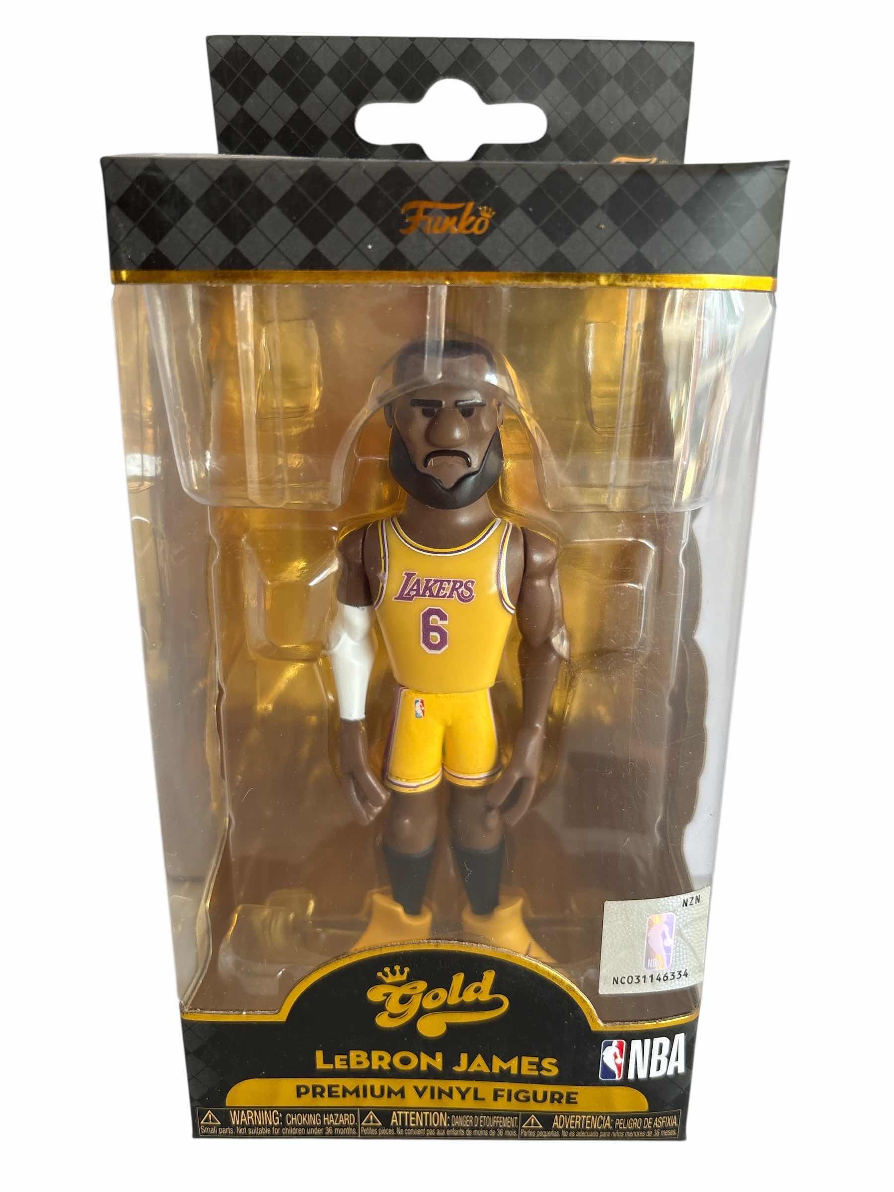 Photo 1 of NIB FUNKO POP LAKERS LEBRON JAMES