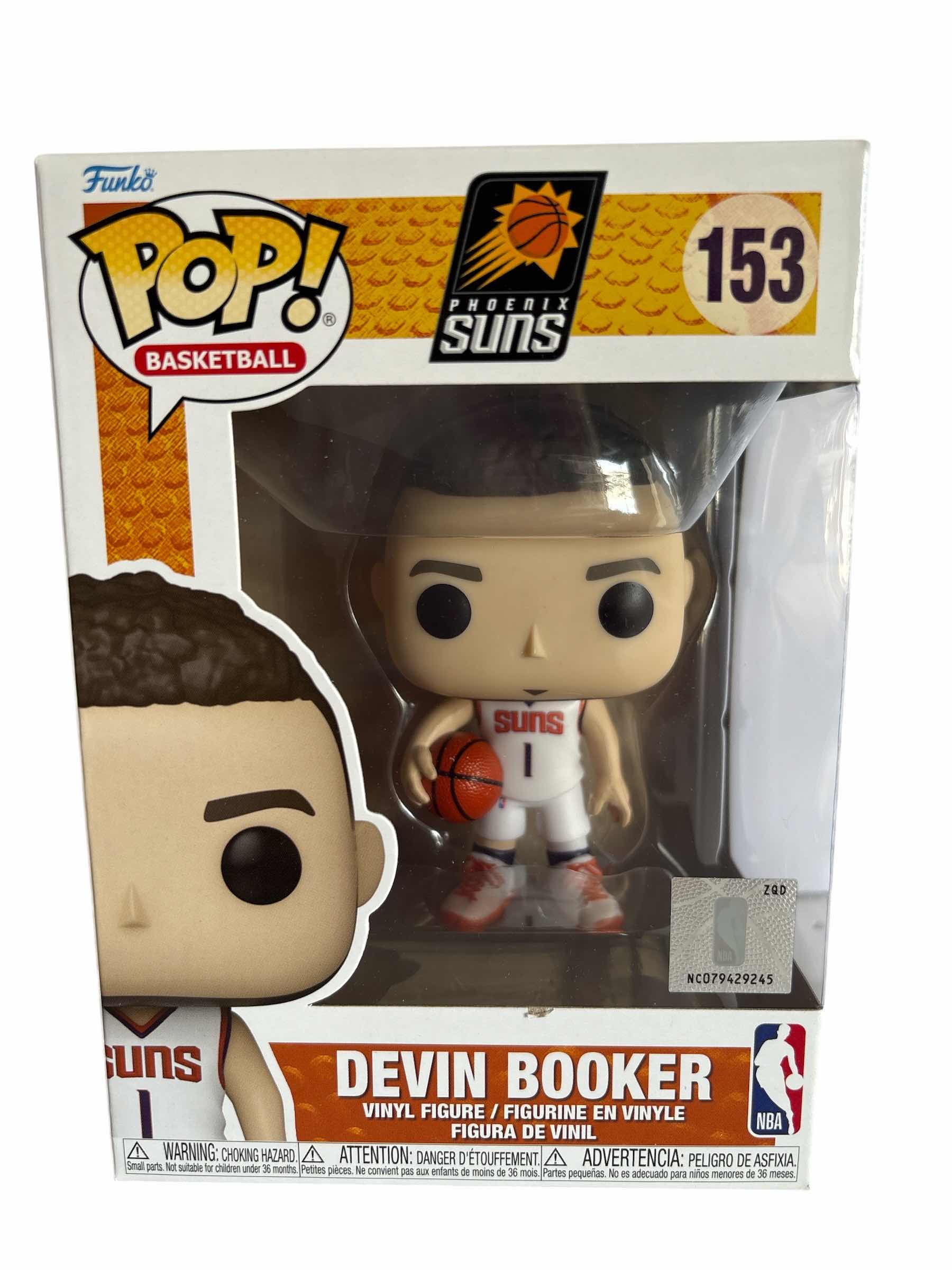 Photo 1 of 18 NIB FUNKO POP SUNS BASKETBALL DEVIN BOOKER