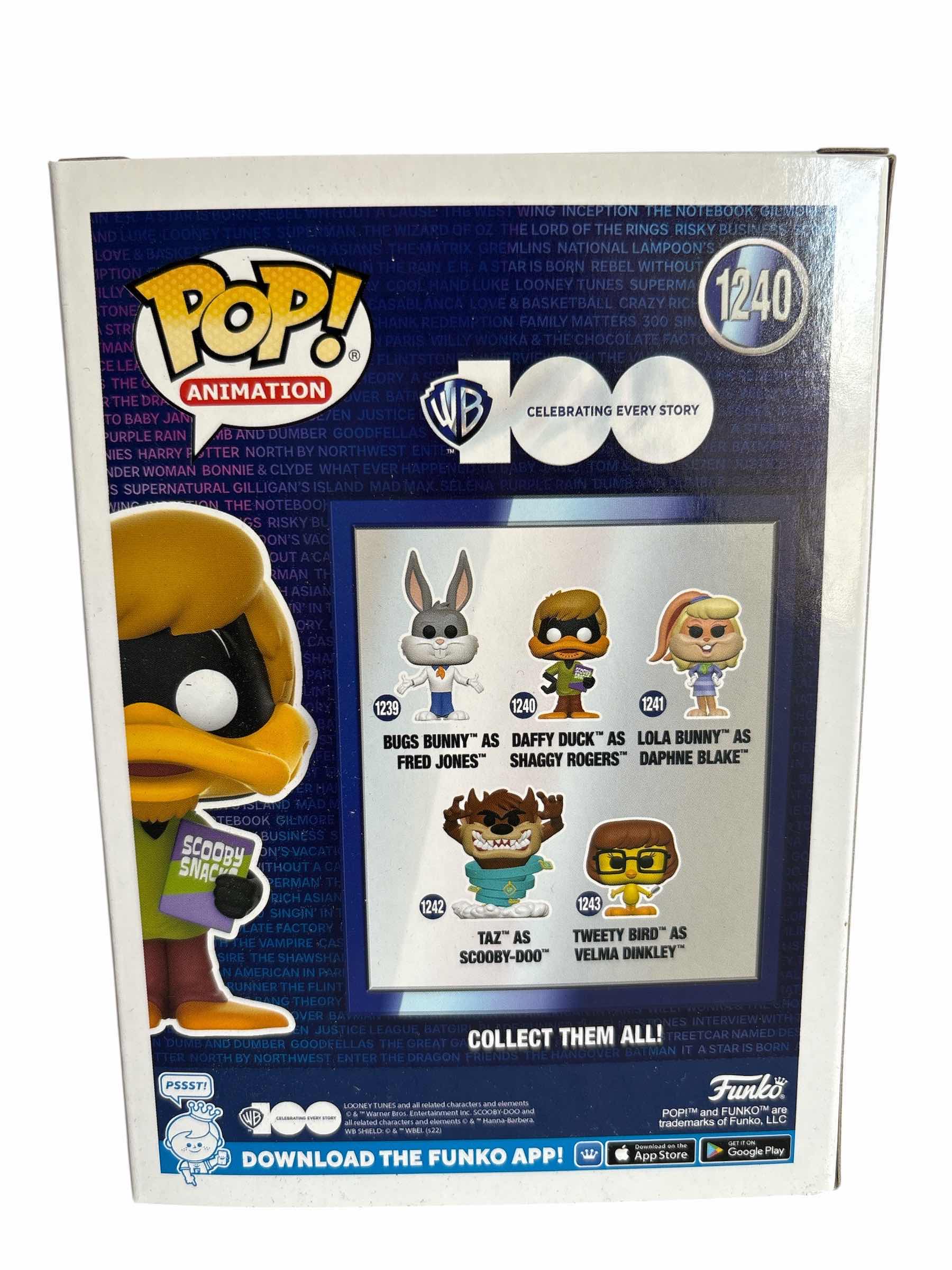 Photo 1 of NIB FUNKO POP DAFFY DUCK AS SHAGGY ROGERS