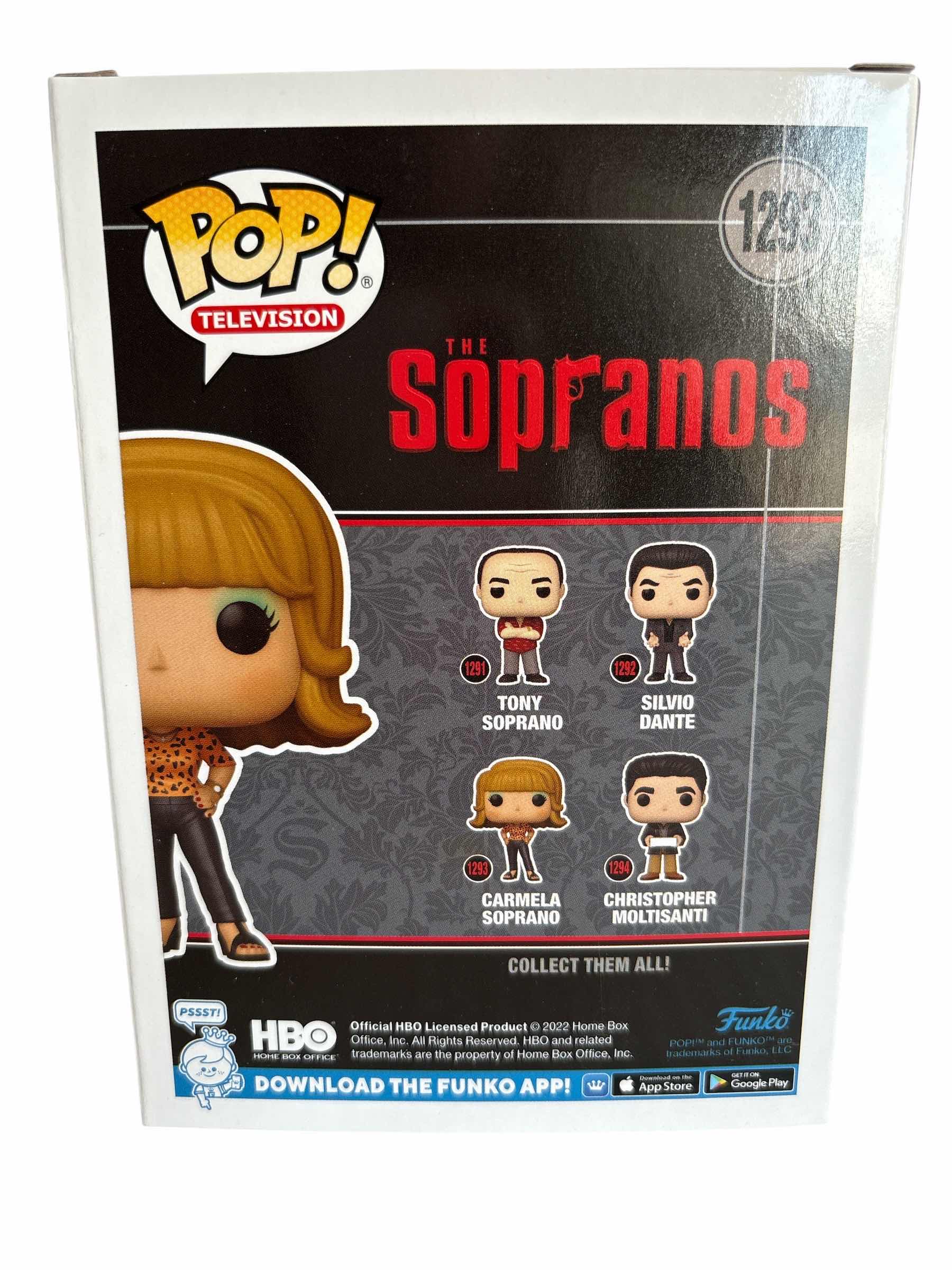 Photo 1 of NIB FUNKO POP THE SOPRANOS CARMELA SOPRANO
